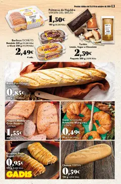 Vista previa Gadis - folleto válido desde el 08/10/2026 | Página: 16 | Productos: Yogur, Chocolate, Margarina, Donuts