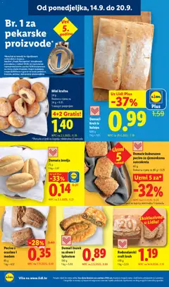 Domaći burek sa sirom i špinatom, Domaći burek sa sirom i špinatom - Pregled kataloga iz trgovine Lidl, vrijedi od 14.09.2026 | Stranica: 8