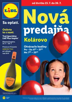 Lidl leták platný od 23.07.2026