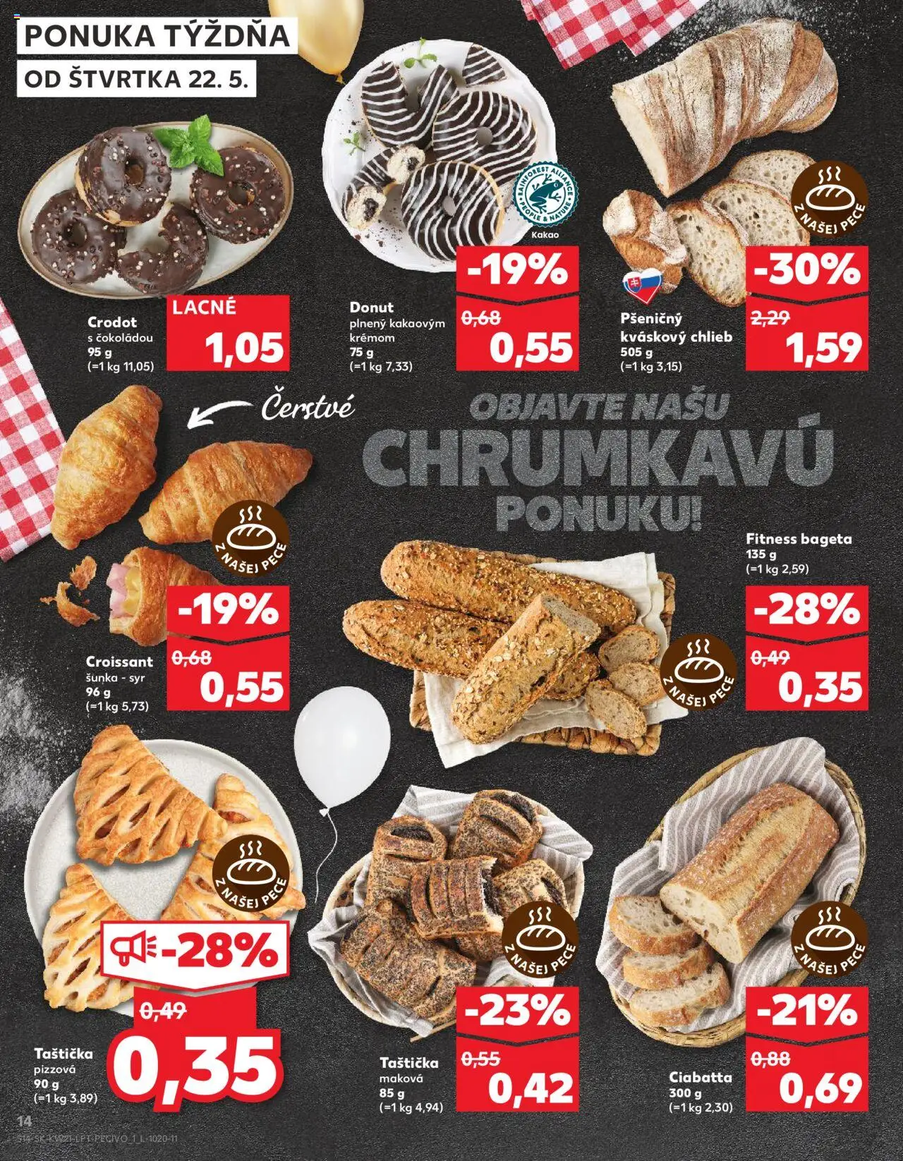 Nové Kaufland akcie – leták je platný od 22.05.2025 | Strana: 14