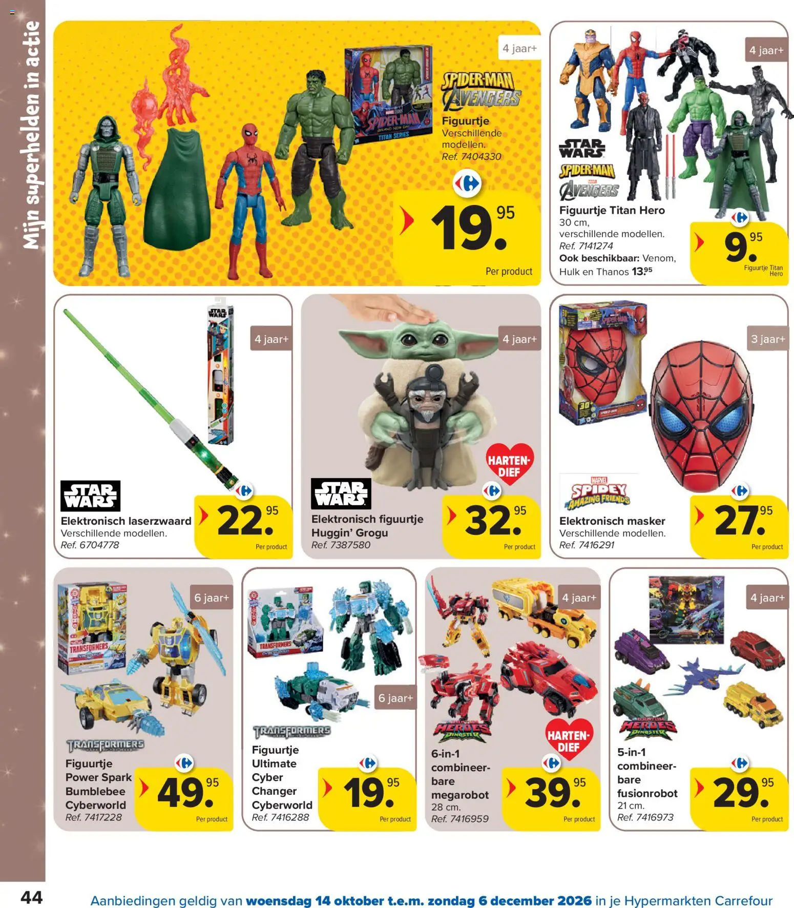 {H1} | Pagina: 44 | Producten: Robot, Masker