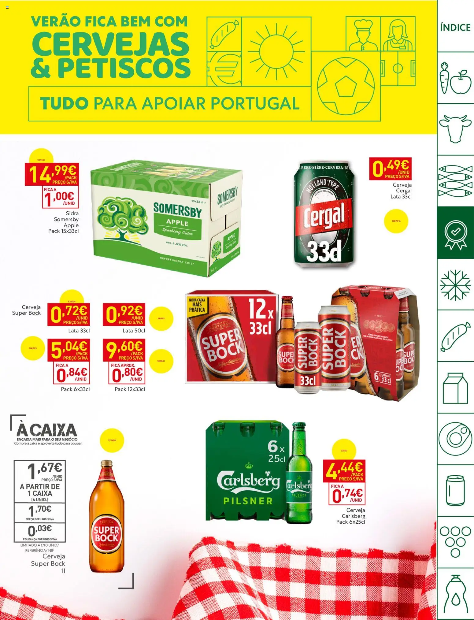 Recheio Horeca Madeira │ válido de 16.06.2026 | Página: 11 | Produtos: Super bock, Caixa, Cerveja, Somersby