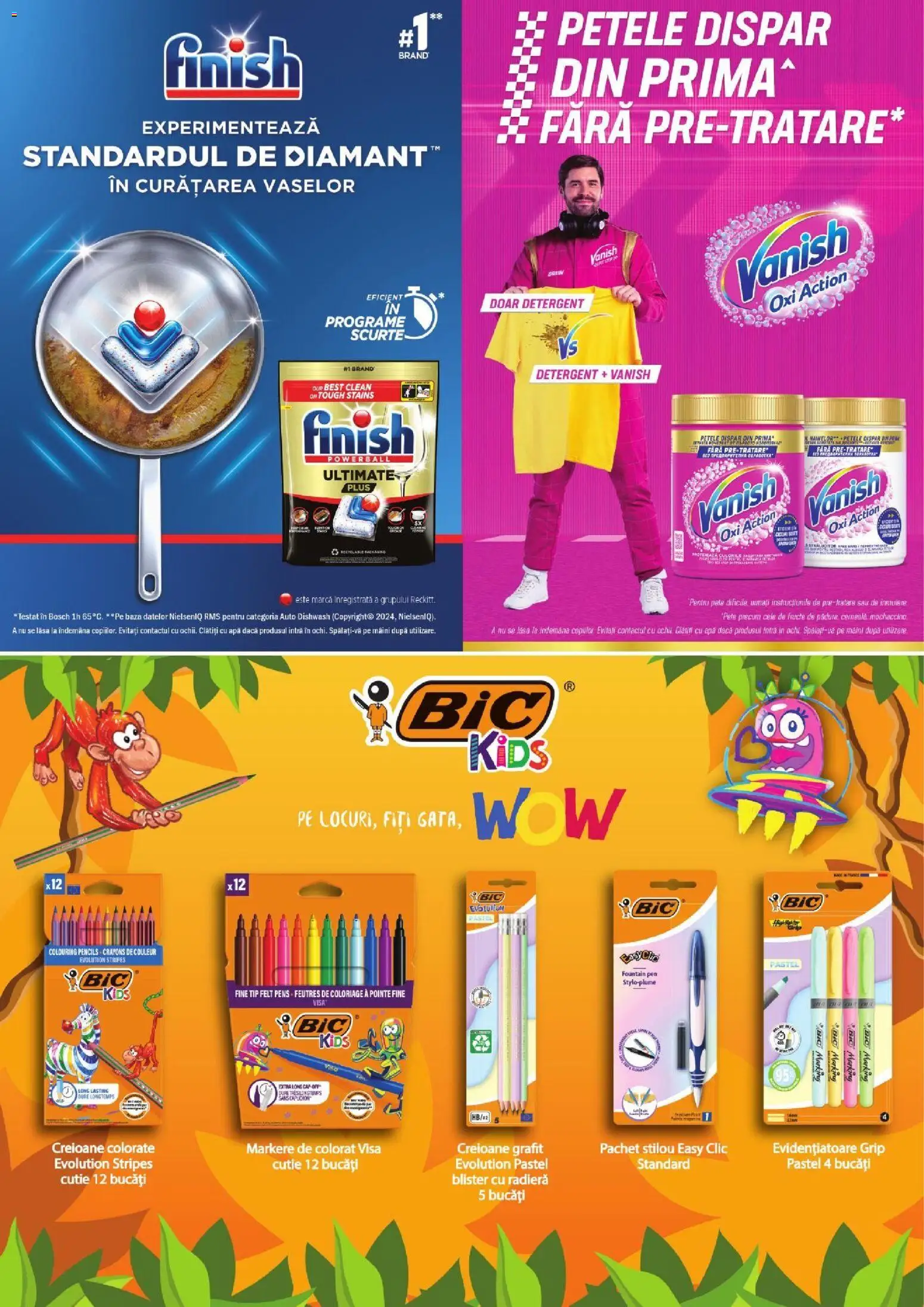 Noul catalog Mega Image – valabil de la 27.08.2026 | Pagină: 2 | Produse: Clean, Vanish, Apă, Plus