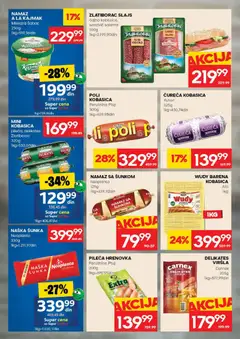 Roda katalog  - pregled Roda kataloga - važi od 30.04.2026 | Strana: 10 | Proizvode: Pile, Perutnina Ptuj, Šunka, Kobasica