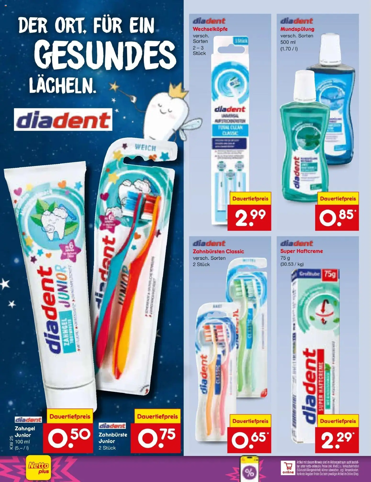 Netto Marken-Discount Prospekt Nordhausen – gültig ab 14.06.2026 | Seite: 36 | Produkte: Zahnbürste