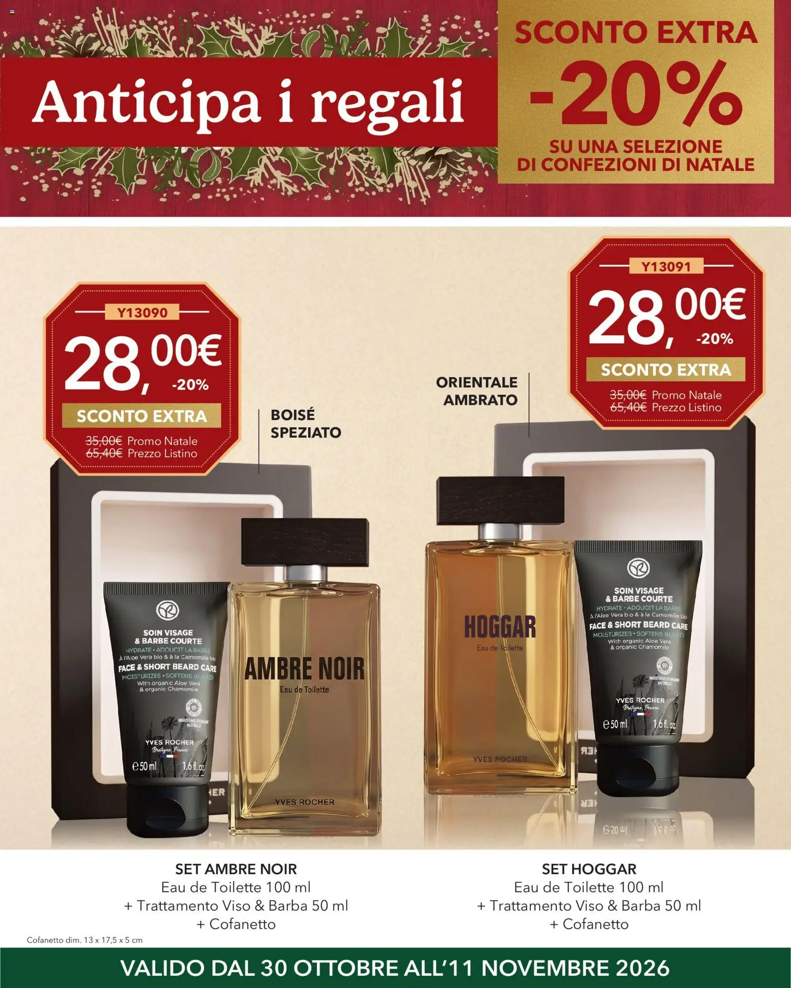 Volantino Yves Rocher del 30/10/2026 | Pagina: 14