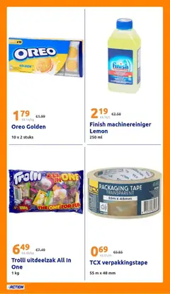 Action folder week 43 - Voorbeeld van een folder van Action, geldig van 21/10/2026 | Pagina: 25 | Producten: Oreo, Tape