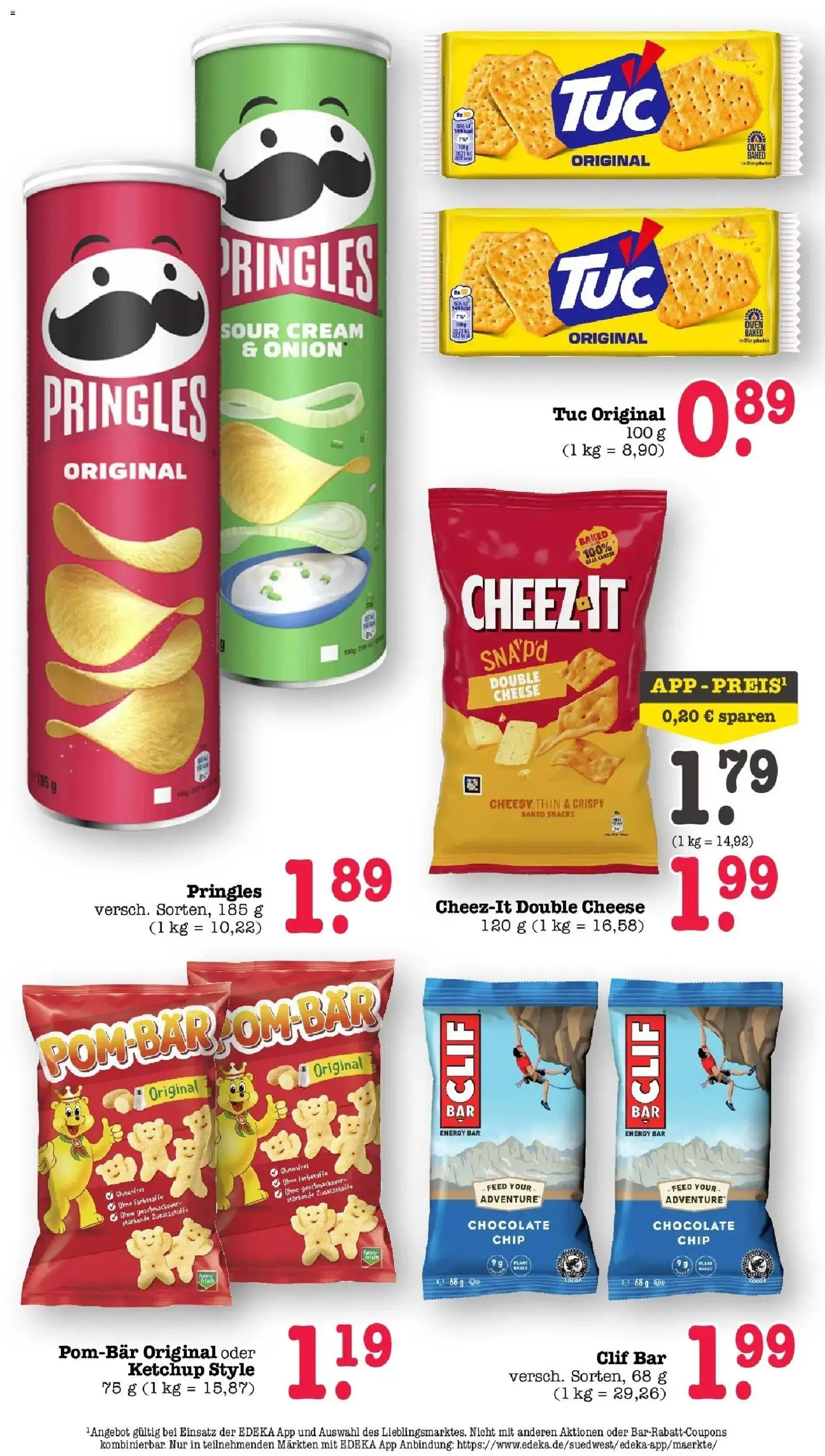 Edeka Prospekt Bühlertal (ab 10.08.2026) » Angebote Online | Seite: 46 | Produkte: Energy, Pringles, Ketchup