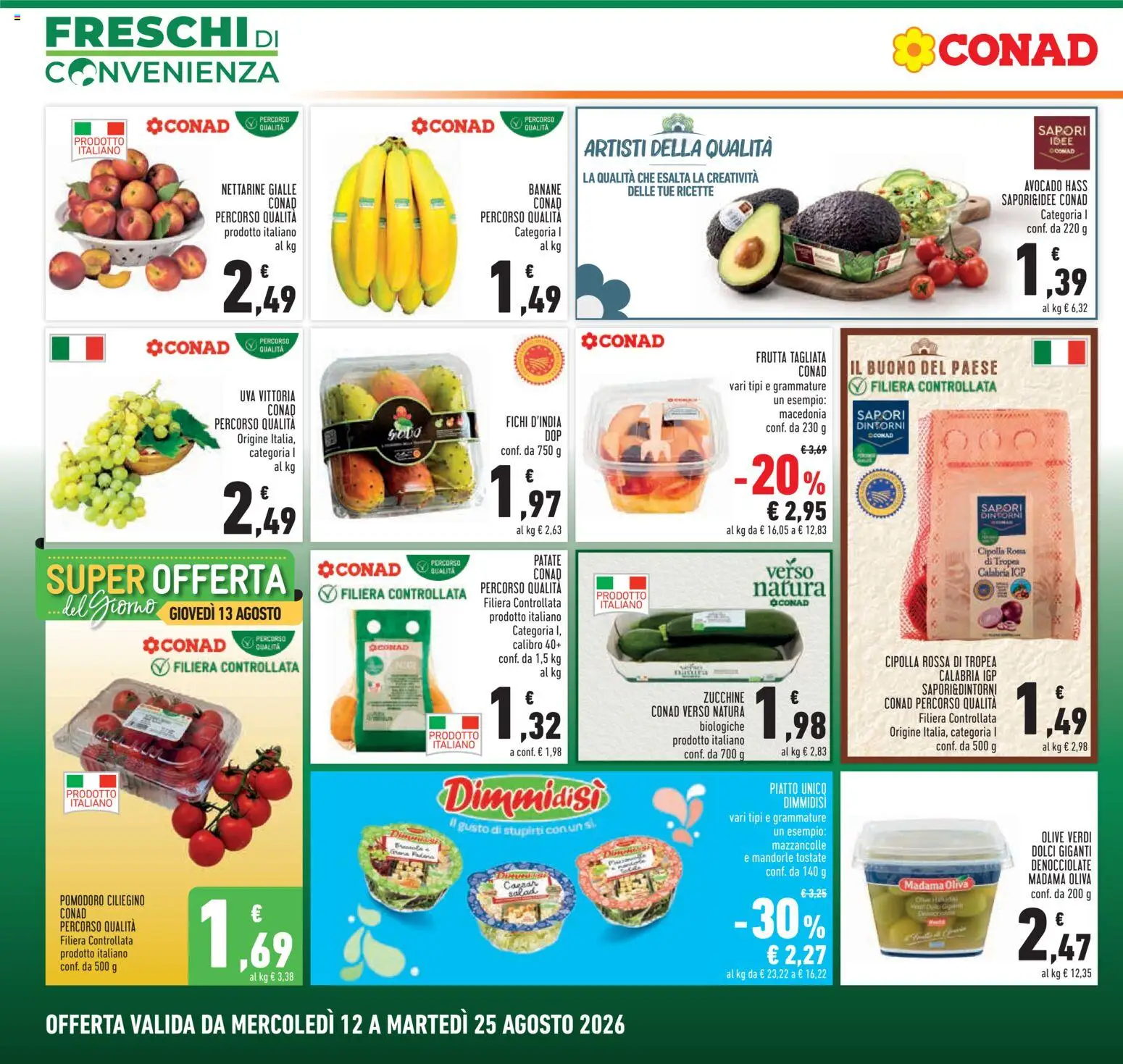 Volantino Conad del 12/08/2026 | Pagina: 4