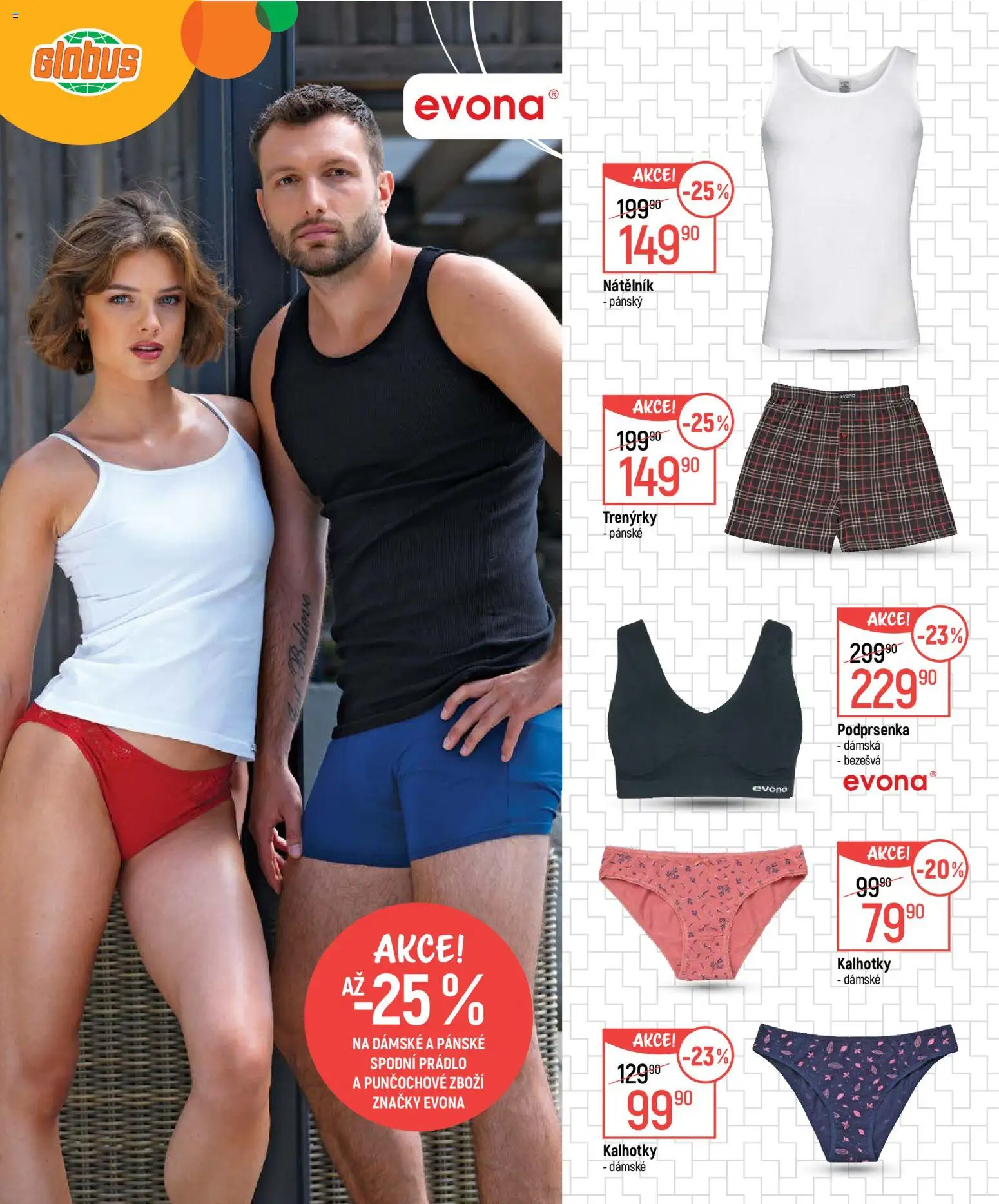 Globus leták - Pomáháme 30 let od 09.09.2026 | Strana: 28 | Produkty: Globus, Kalhotky, Podprsenka, Trenýrky