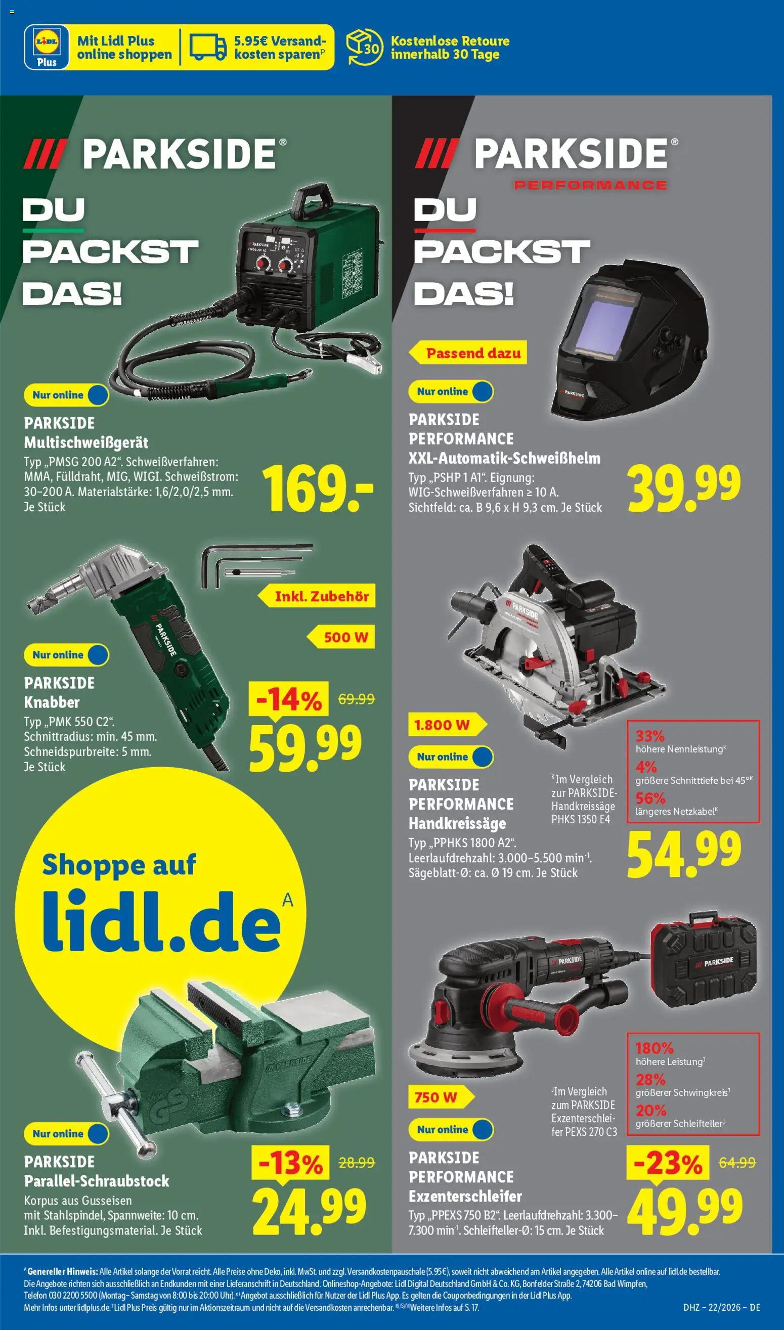 Lidl Německo leták od 25.05.2026 | Strana: 23 | Produkty: Parkside, Telefon