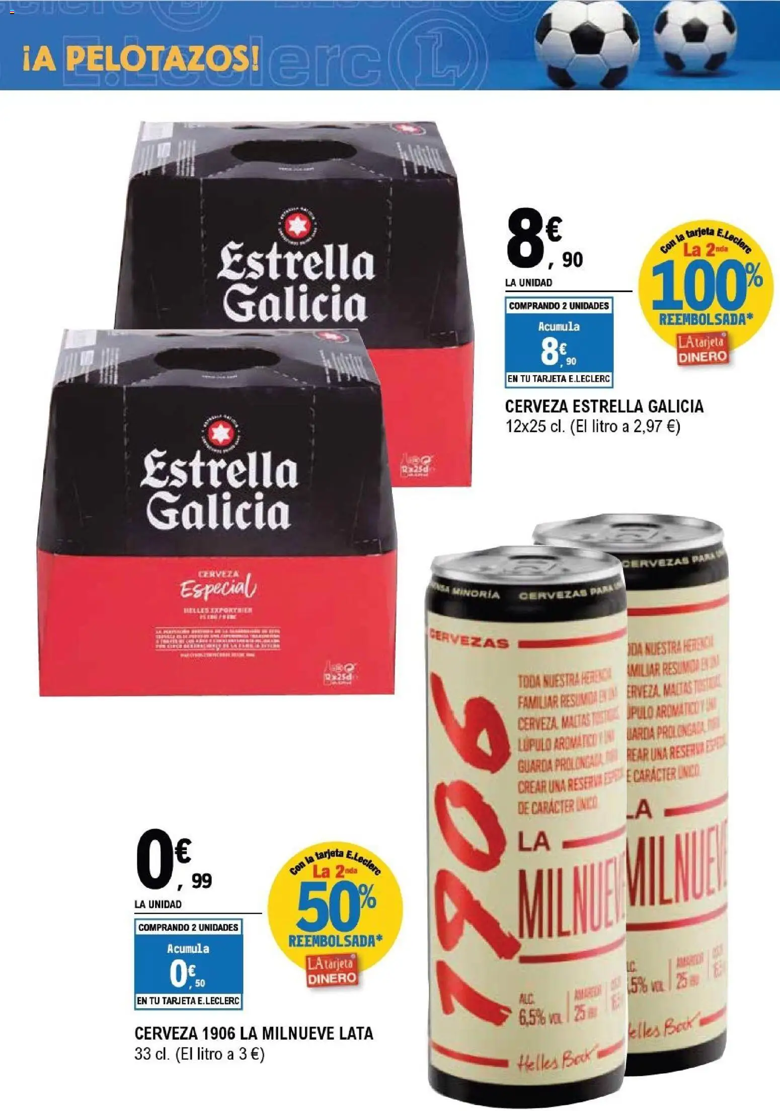 E.Leclerc Pamplona │ válido desde el 01.06.2026 | Página: 11 | Productos: Cerveza