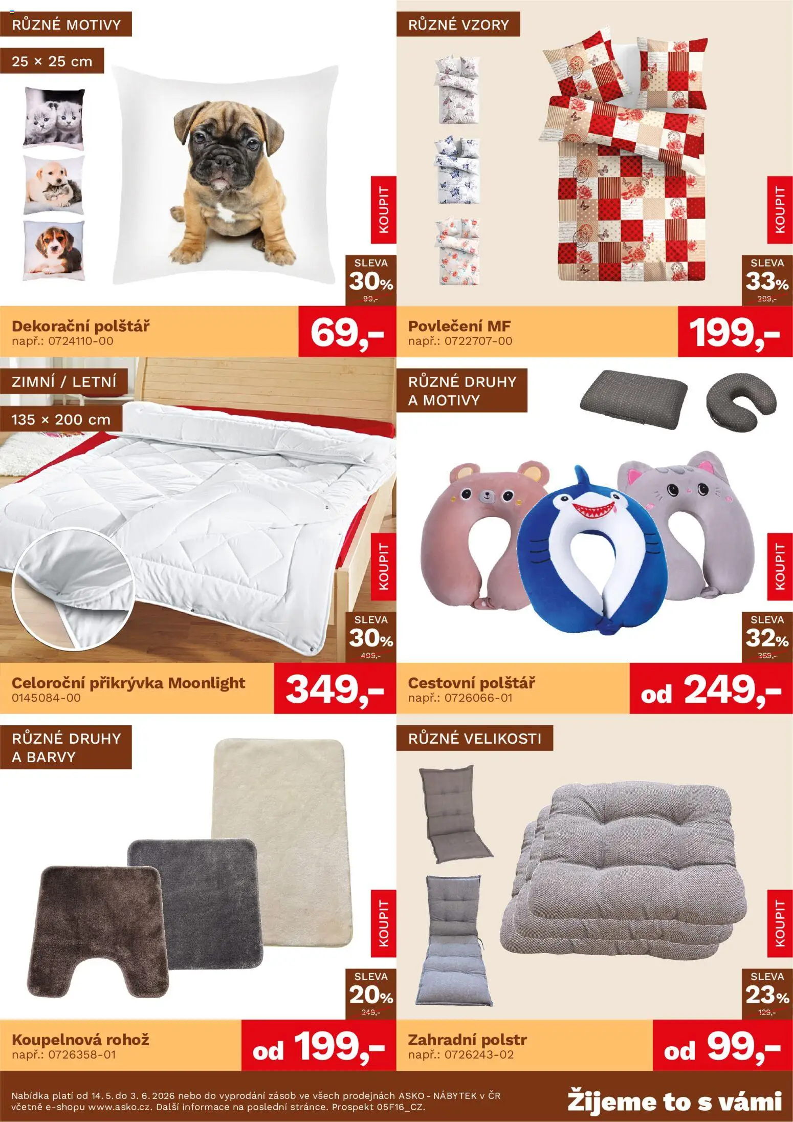 ASKO nábytek leták - Bytové doplňky od 14.05.2026 | Strana: 3