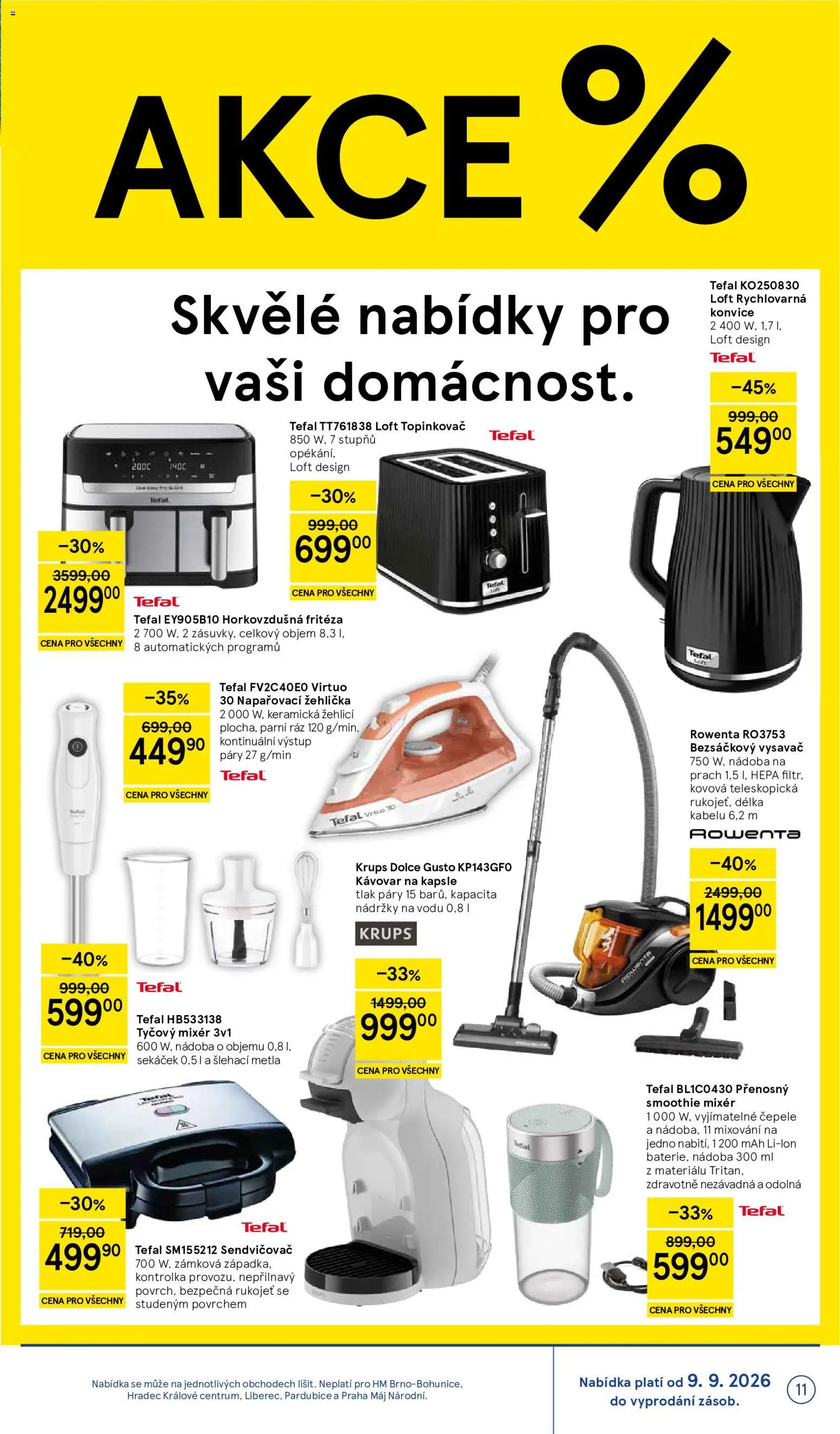 Tesco leták - Hypermarket od 09.09.2026 | Strana: 11