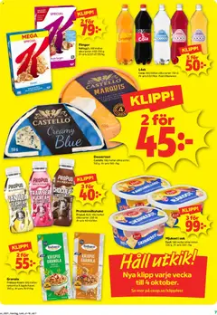 Coop Forum erbjudanden - Förhandsvisning av reklamblad från butik Coop Forum aktuell från 07/09/2026 | Sida: 7 | Produkter: Kvarn, Räkost, Kanel, Flingor