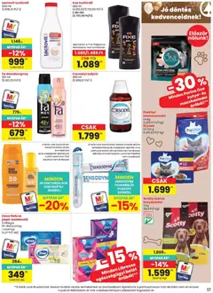 Spar akciós újság - amely érvényes a következő dátumtól: 07.05.2026 | Oldal: 17