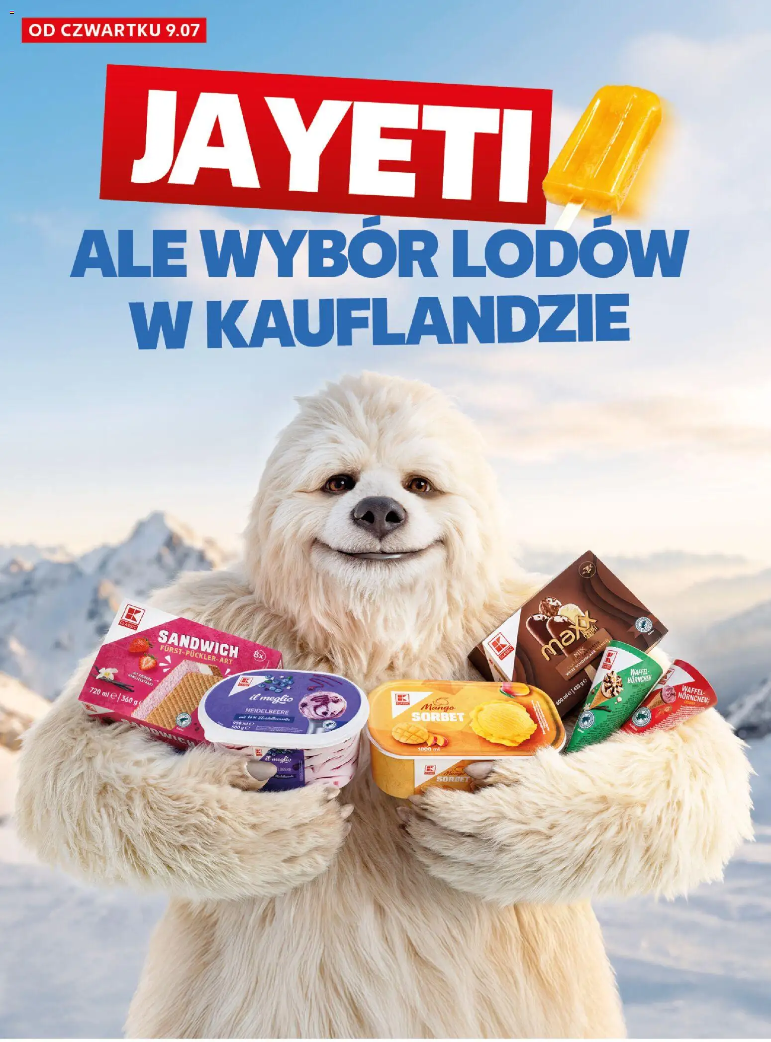 Kaufland Polsko leták - Mocny start od 13.07.2026 | Strana: 12 | Produkty: Mango, Sorbet