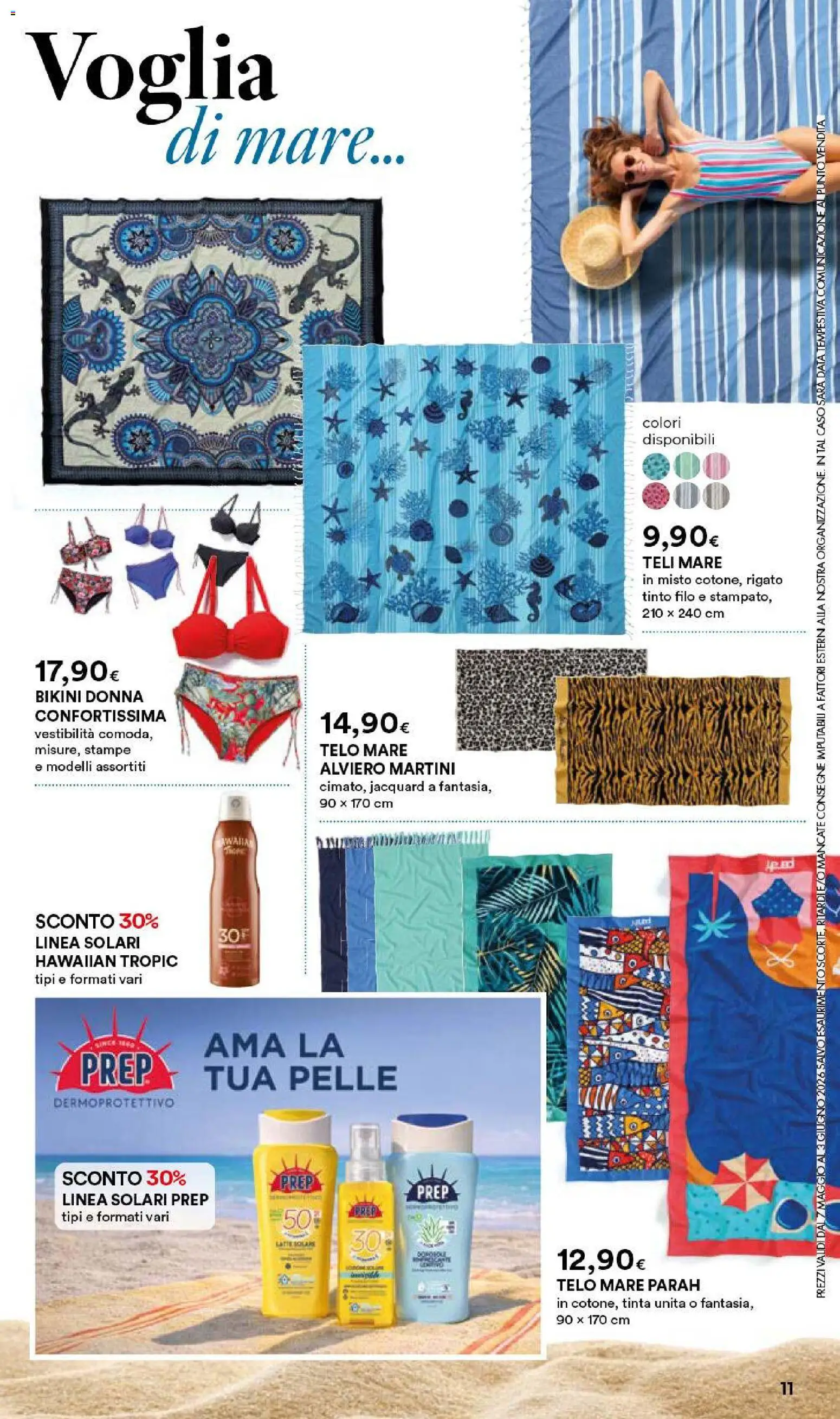 Volantino Ipercoop del 07.05.2026 | Pagina: 11 | Prodotti: Bikini, Data