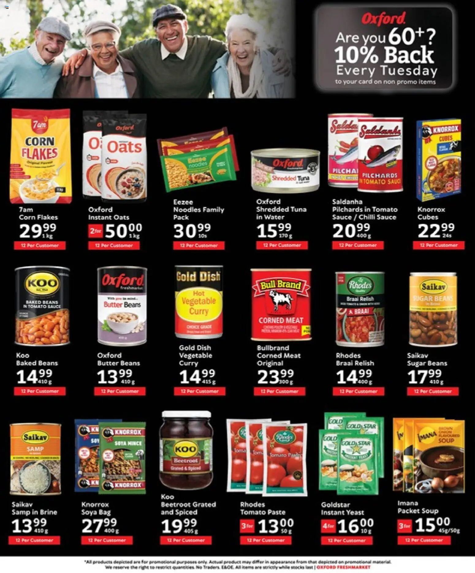 New Oxford Freshmarket catalogue – valid from 15.04.2026 | Page: 9 | Products: Baked beans, Bag, Soup, Sauce