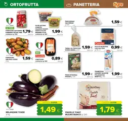 Anteprima del volantino Tigre volantino valido a partire dal 04.06.2026 | Pagina: 7 | Prodotti: Carote, Olive, Melanzane, Tostapane
