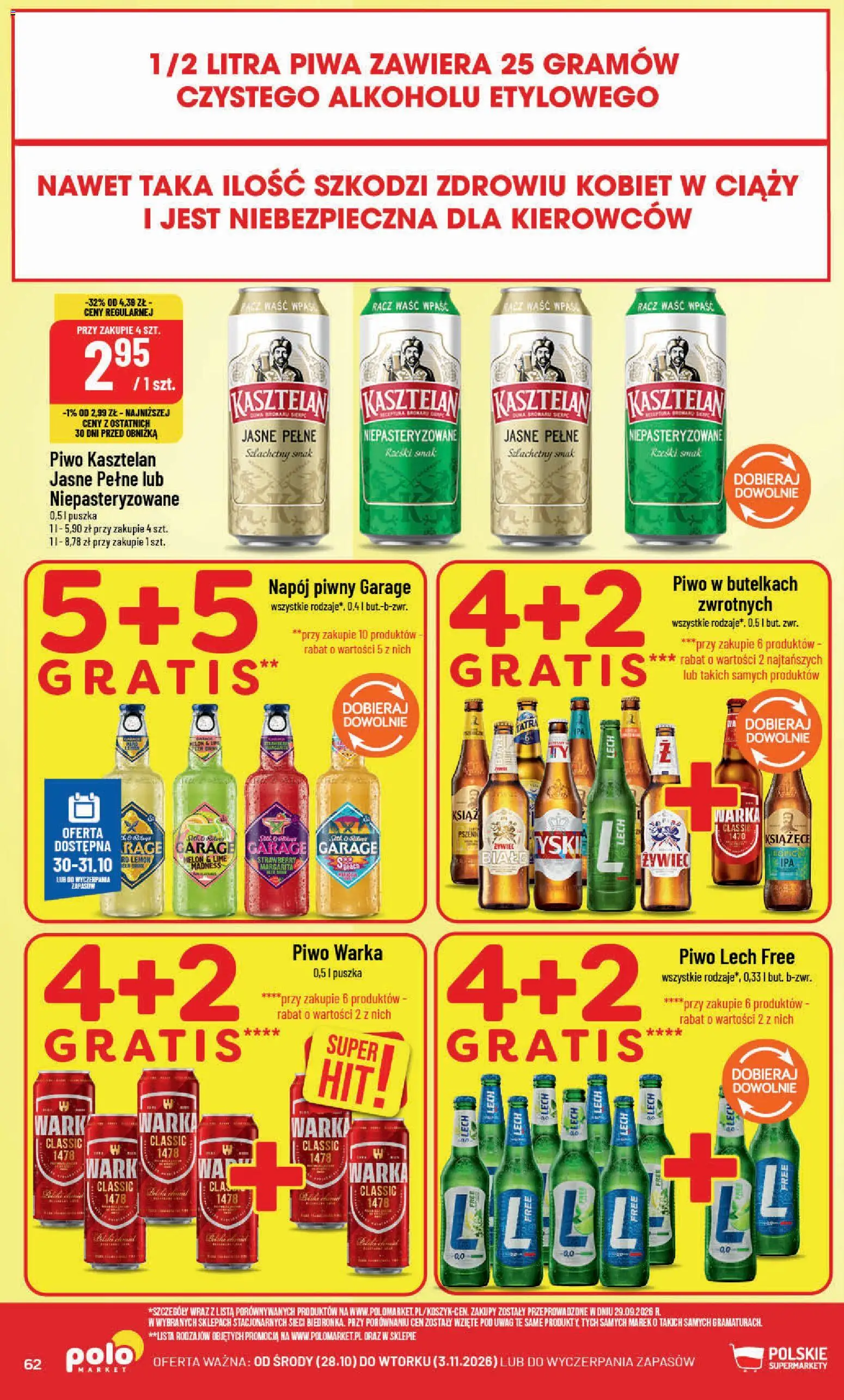 POLOmarket gazetka od 28.10.2026 | Strona: 62