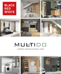 Pogląd oferty "Black Red White Gazetka - Kolekcja mebli MULTIDO" - ważna od 01.08.2024