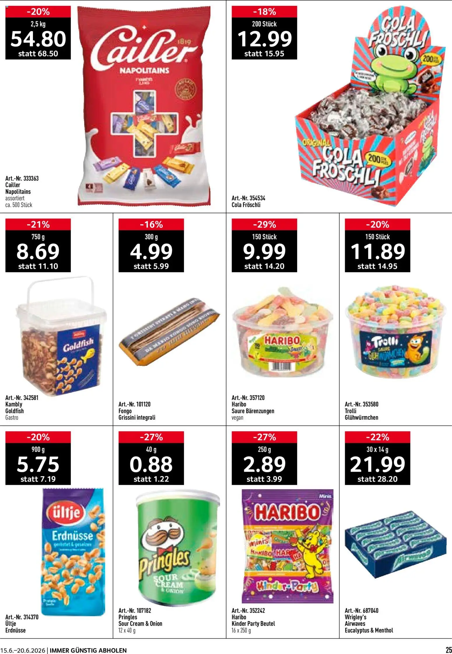 Prodega aktionen – gültig ab 15.06.2026 | Seite: 25 | Produkte: Erdnüsse
