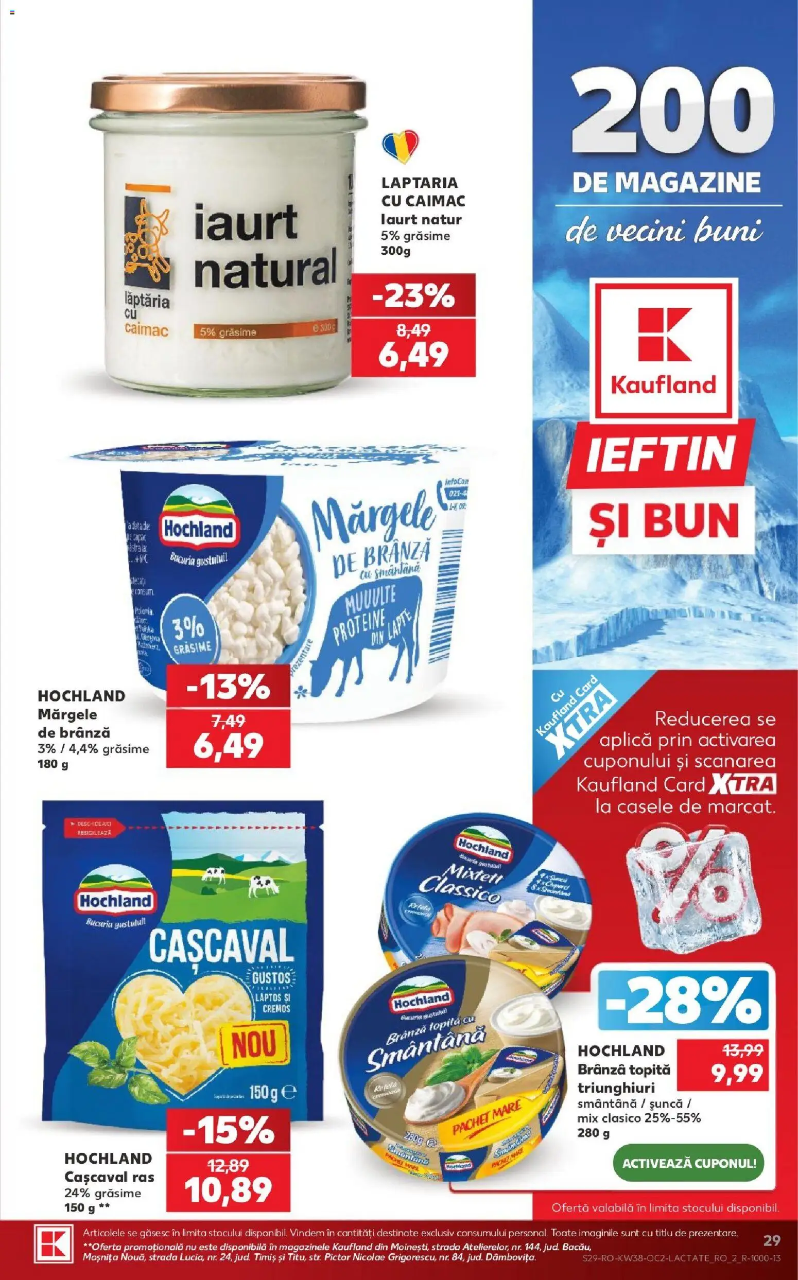 Kaufland RO akciós ujság - amely érvényes a következő dátumtól: 2026.09.16. | Oldal: 29
