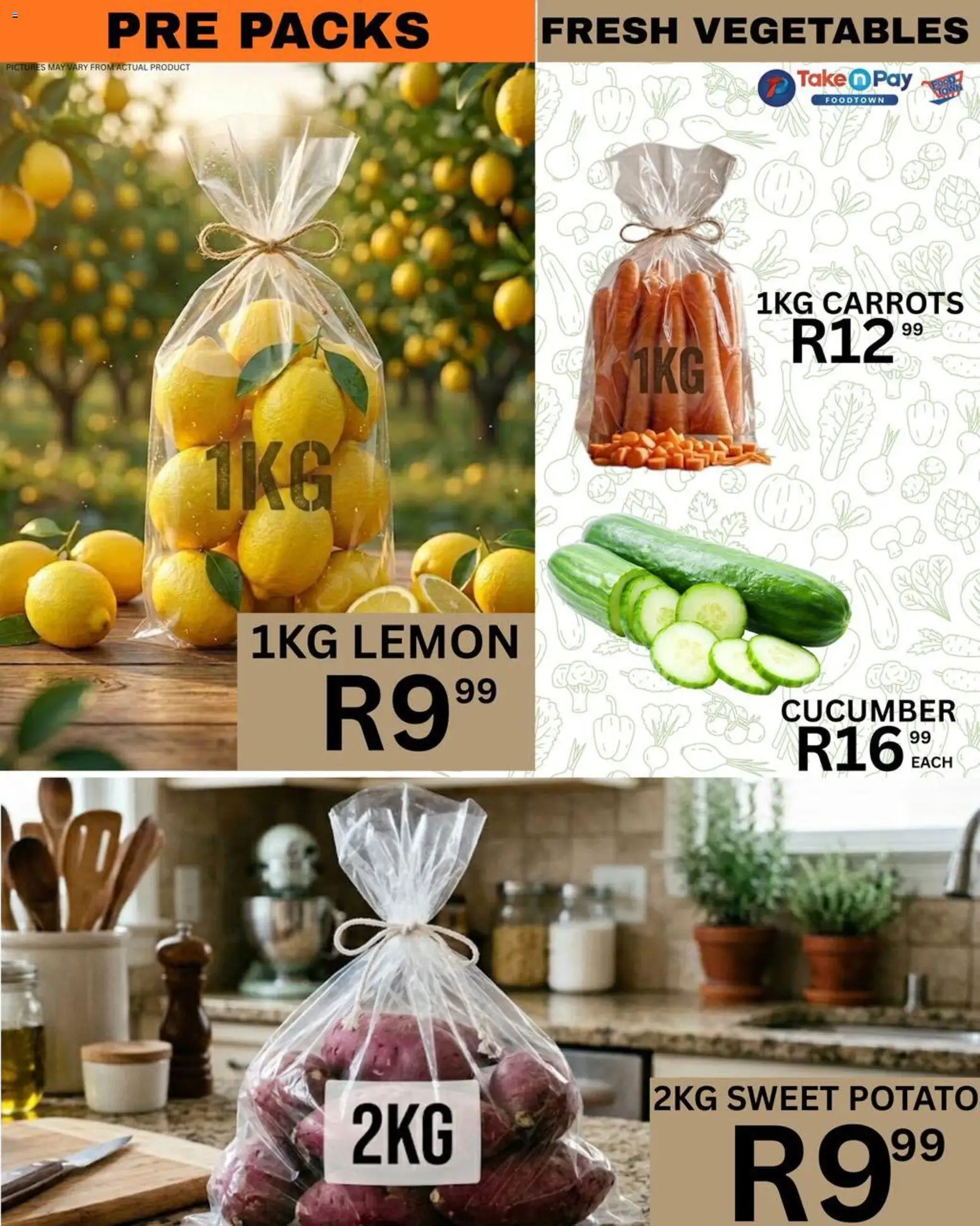 New Take n Pay catalogue – valid from 24.05.2026 | Page: 11 | Products: Carrots, Vegetables, Lemon