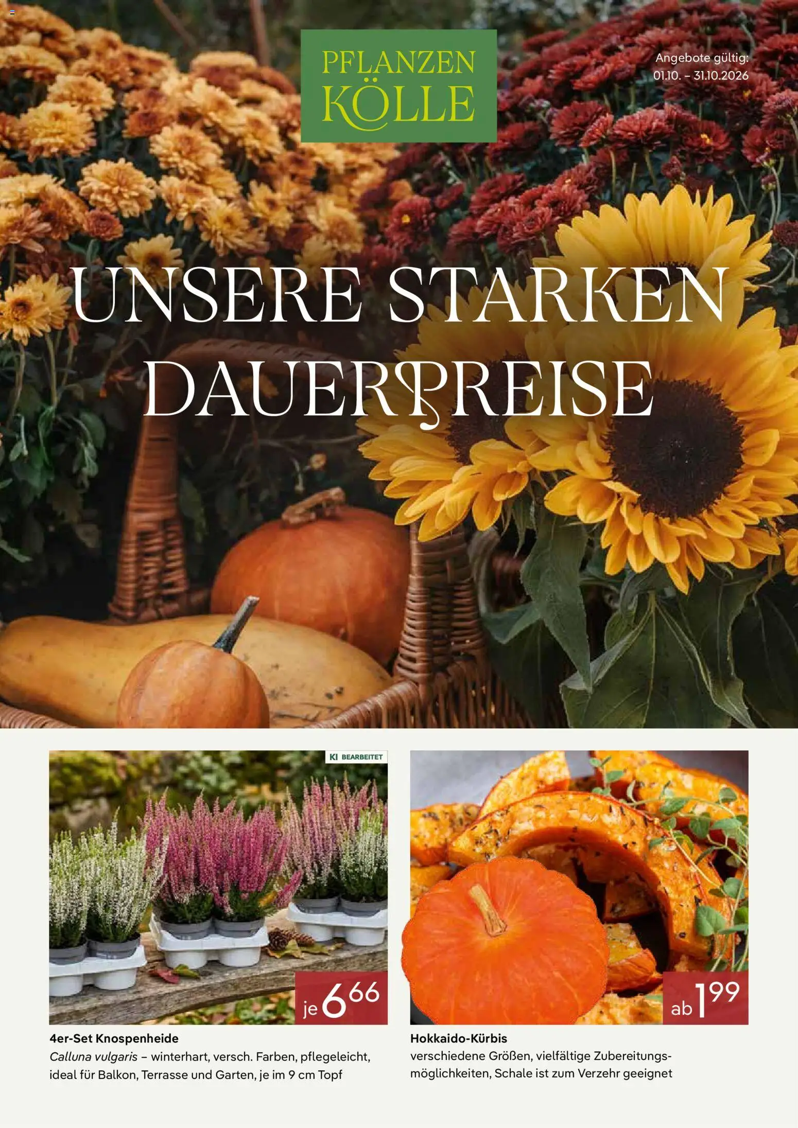 Pflanzen-Kölle Prospekt – gültig ab 01.10.2026 | Seite: 1
