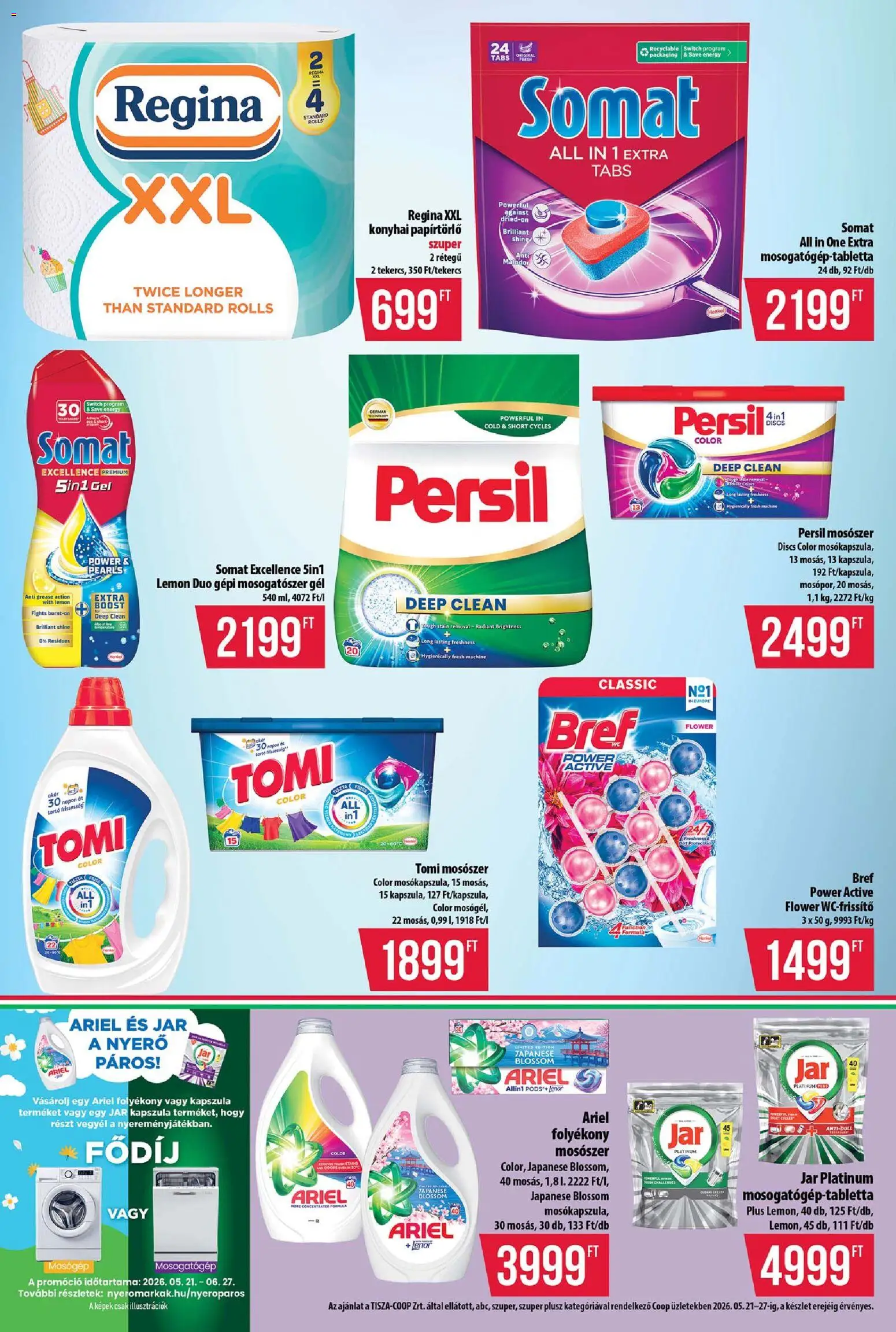 COOP akciós ujság - amely érvényes a következő dátumtól: 21.05.2026 | Oldal: 7