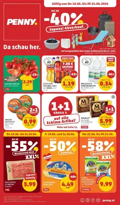 Penny Markt Die ganze Woche sparen ab 18.06.2026 gültig