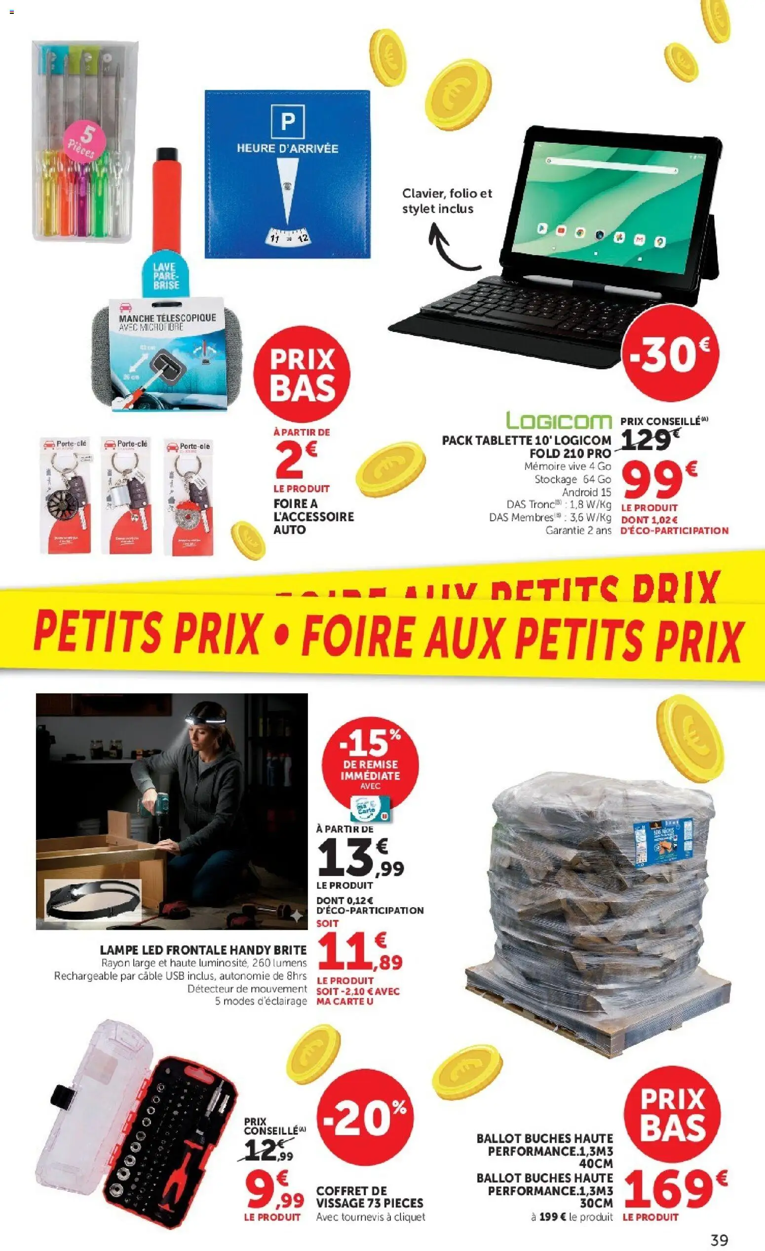 {H1} | Page: 39 | Produits: USB, lampe LED, Stylet, Lampe