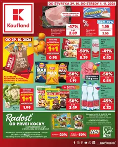 Kaufland leták platný od 29.10.2026