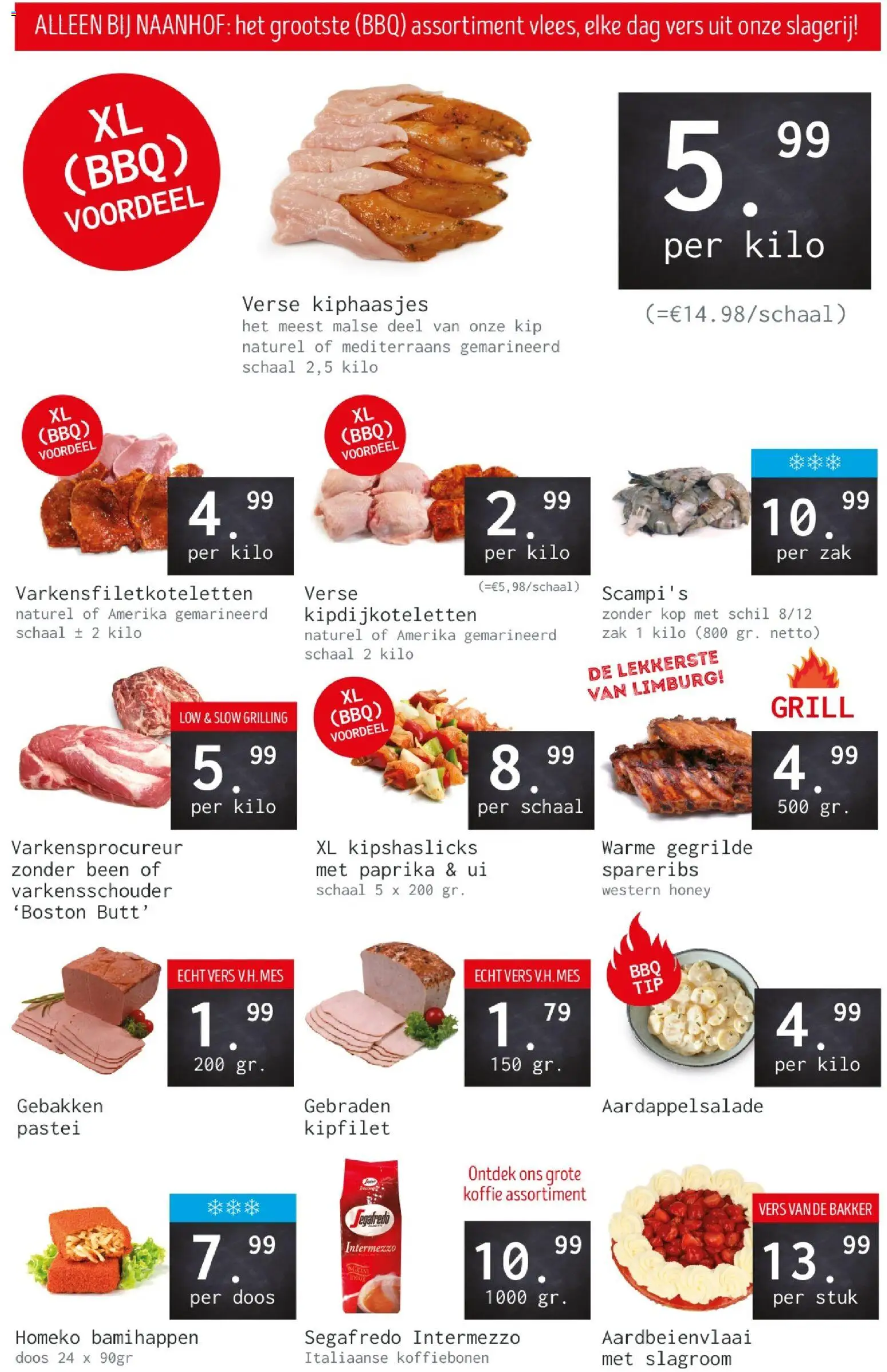 {H1} | Pagina: 1 | Producten: Koffie, Schaal, Scampi, Kész piskótalap
