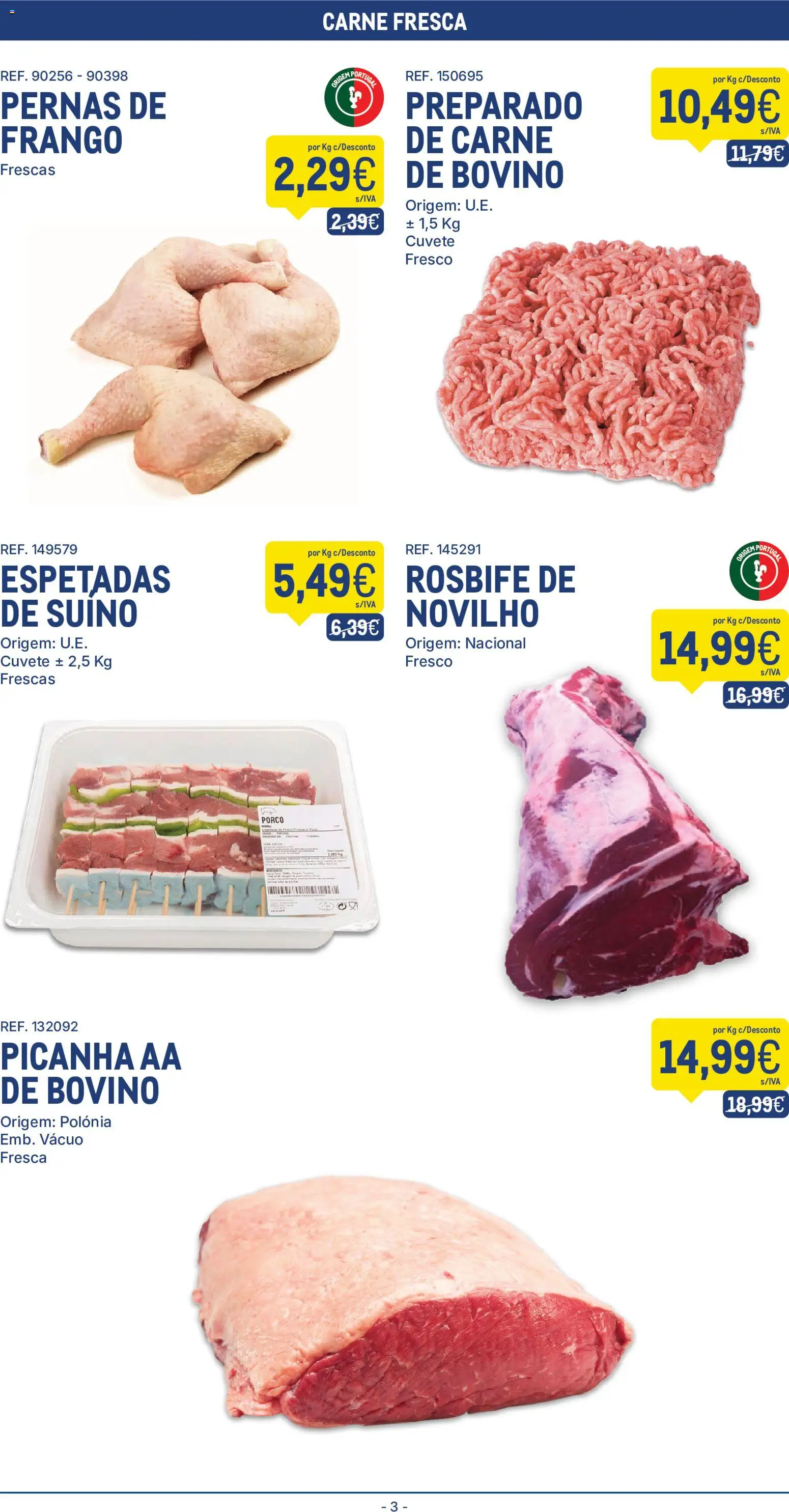 Makro Folheto │ válido de 26.05.2026 | Página: 3 | Produtos: Frango, Carne