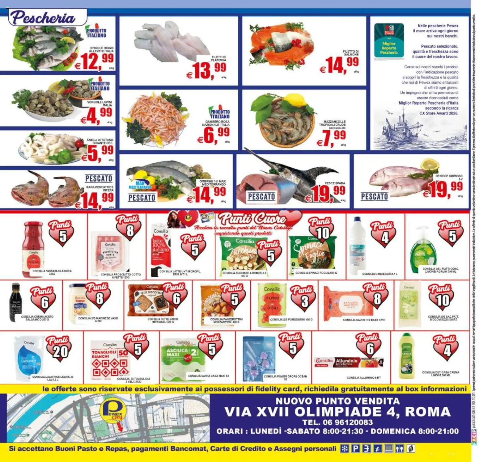 Volantino Pewex del 29.05.2026 | Pagina: 20 | Prodotti: Pomodorini, Vongole, Limone, Aceto
