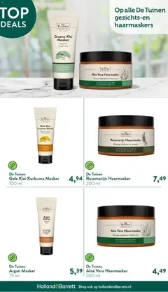 Holland & Barrett folder - Voorbeeld van een folder van Holland & Barrett, geldig van 21-06-2026 | Pagina: 16 | Producten: Klei, Haarmasker, Masker