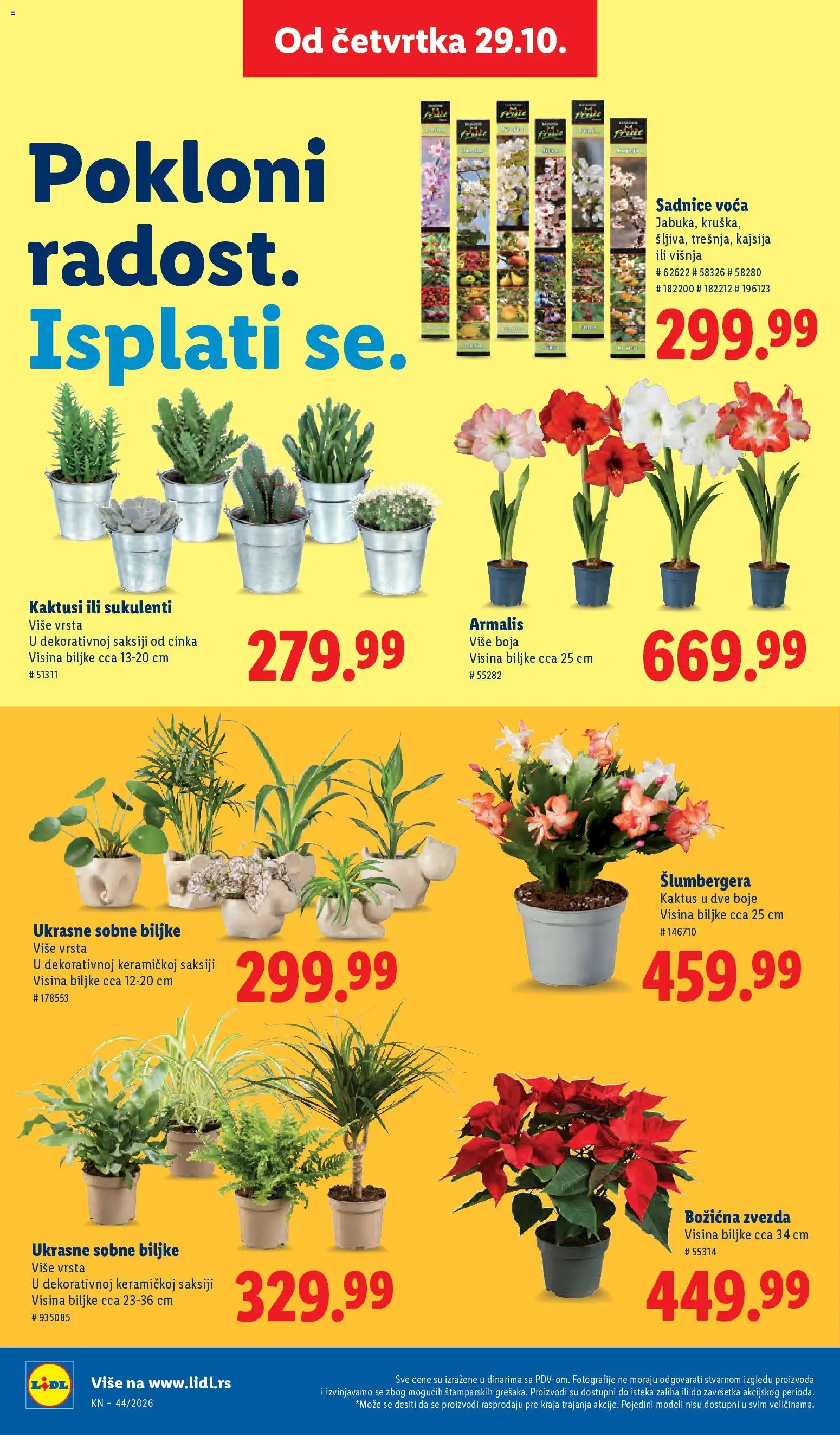 Lidl katalog - važi od 29.10.2026 | Strana: 72