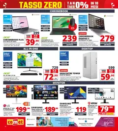 Anteprima del volantino Comet volantino valido a partire dal 23.04.2026 | Pagina: 14 | Prodotti: Monitor, Notebook, Mouse, Samsung