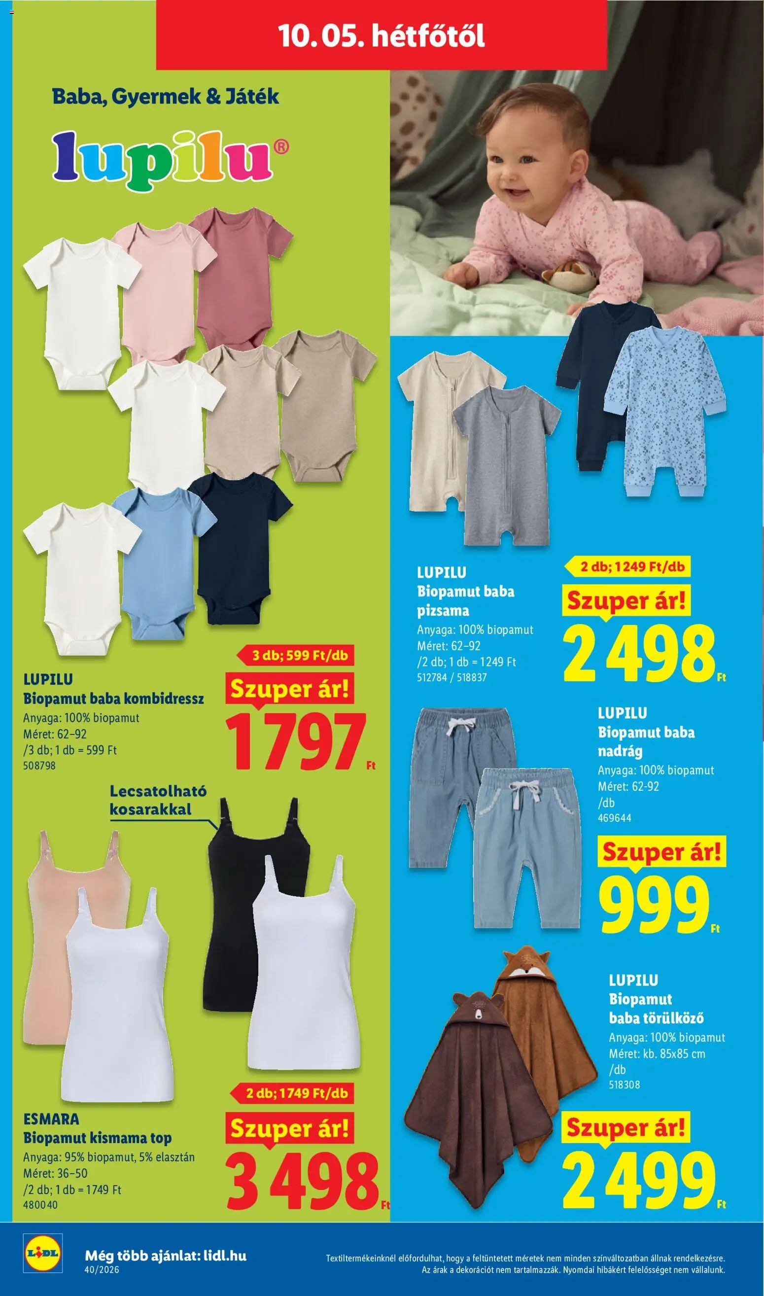 Lidl akciós ujság - amely érvényes a következő dátumtól: 2026.10.01. | Oldal: 30