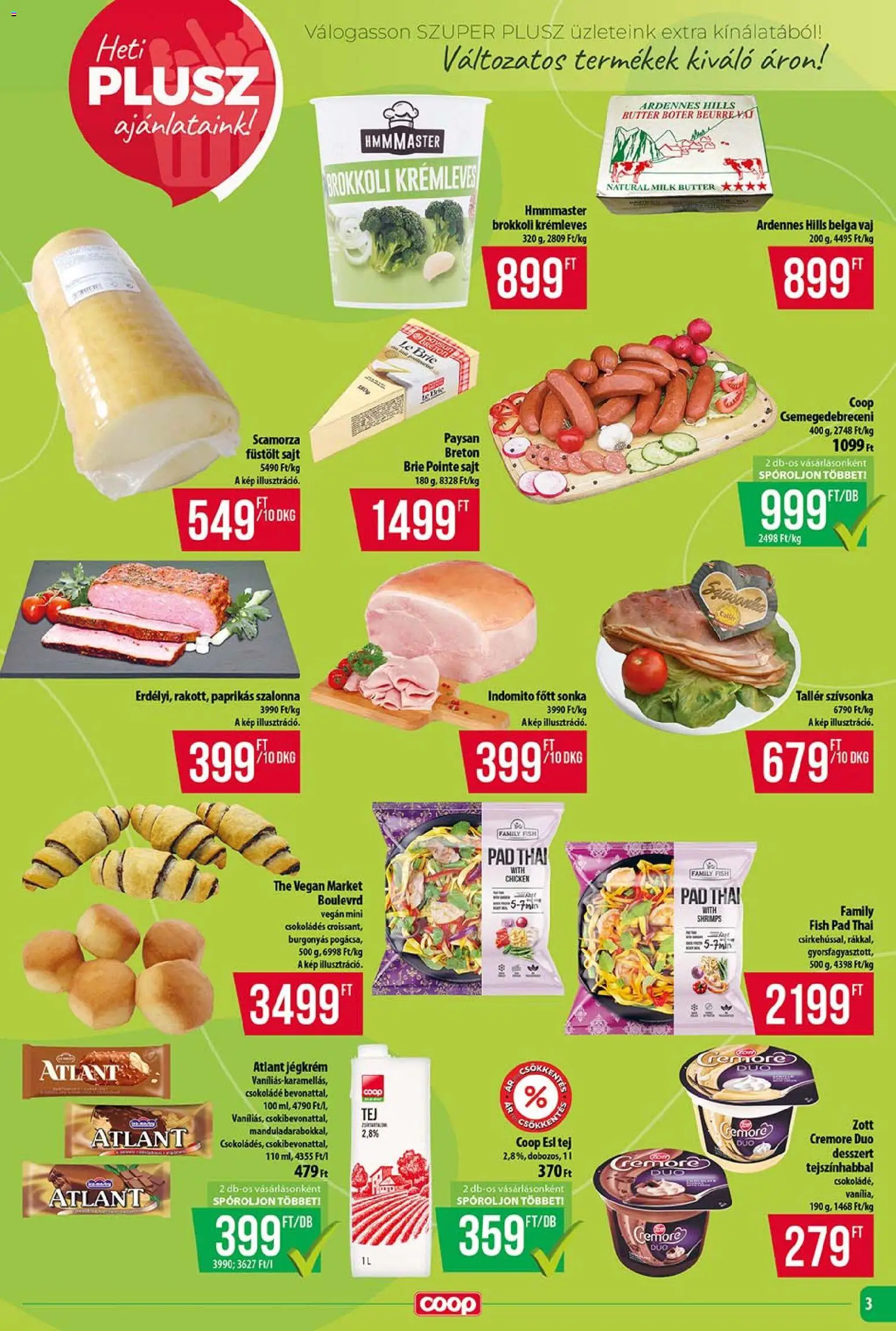 COOP akciós ujság - amely érvényes a következő dátumtól: 18.06.2026 | Oldal: 3