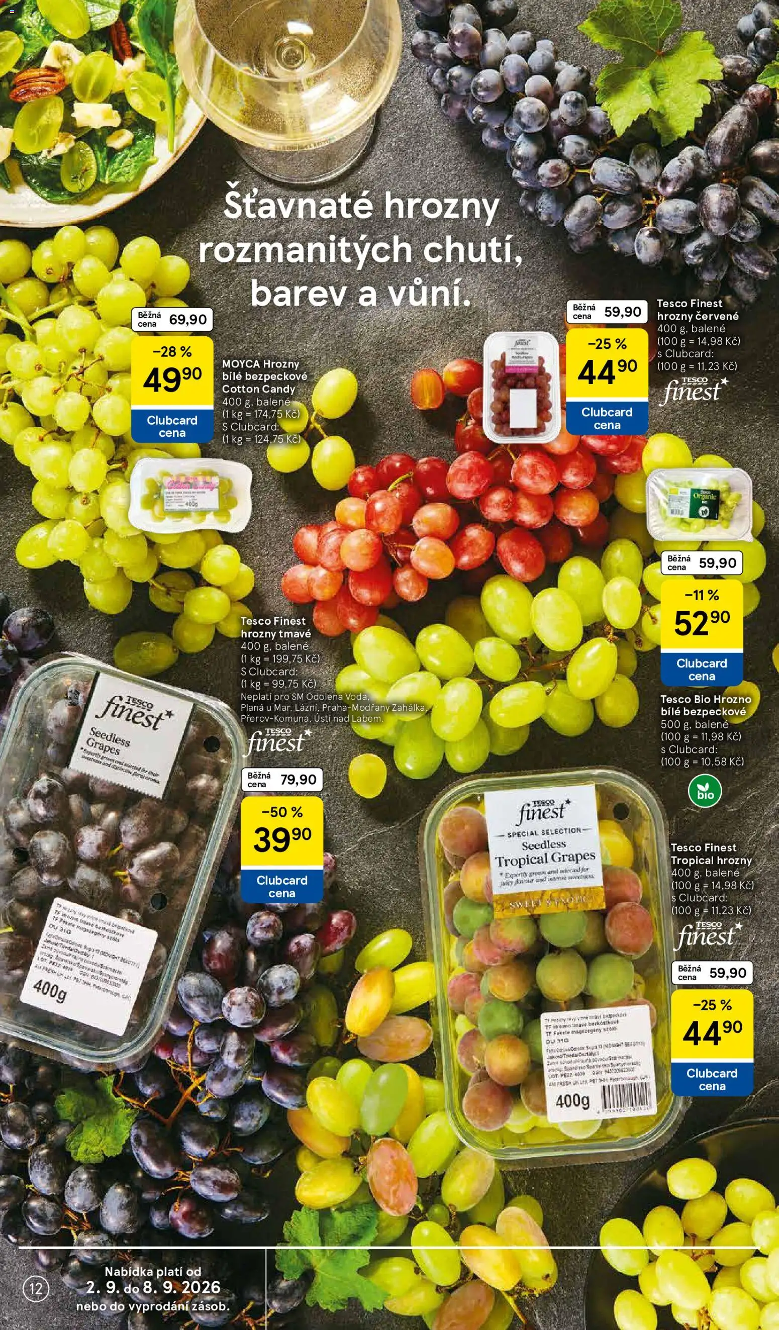 Tesco leták - Supermarket od 02.09.2026 | Strana: 12