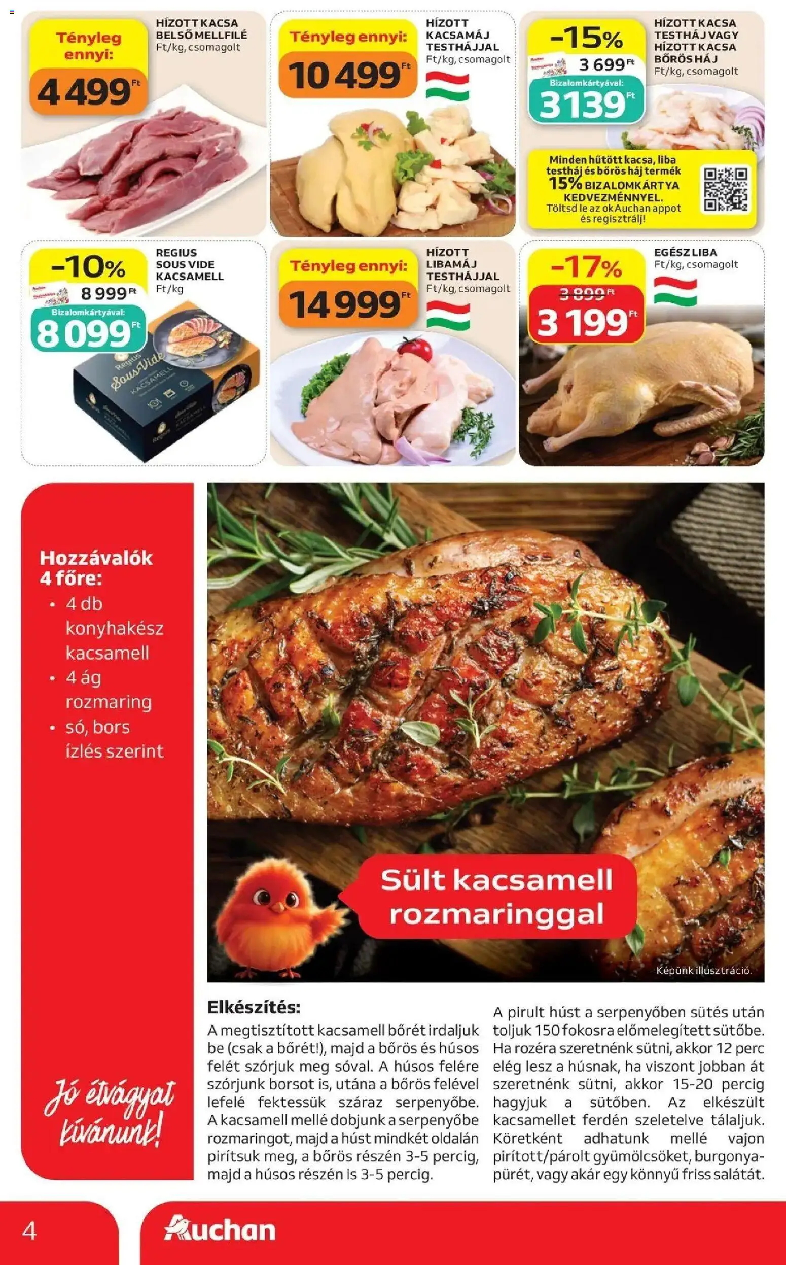 Auchan akciós újság - 2026.10.29. -tól/töl > akció, lapozható szórólap 🛍️ | Oldal: 4