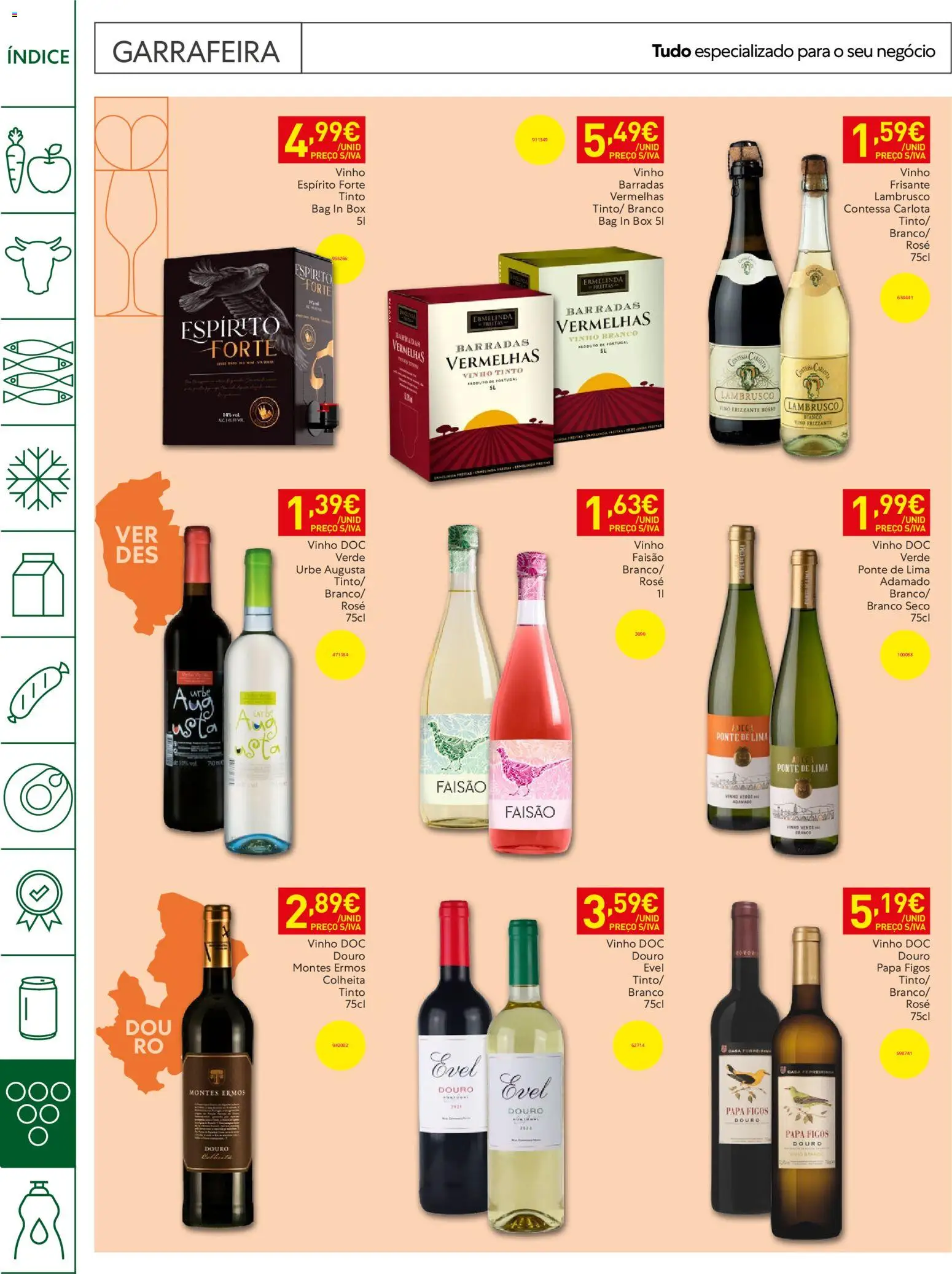 Recheio Horeca │ válido de 30/06/2026 | Página: 22 | Produtos: Vinho, Vinho tinto