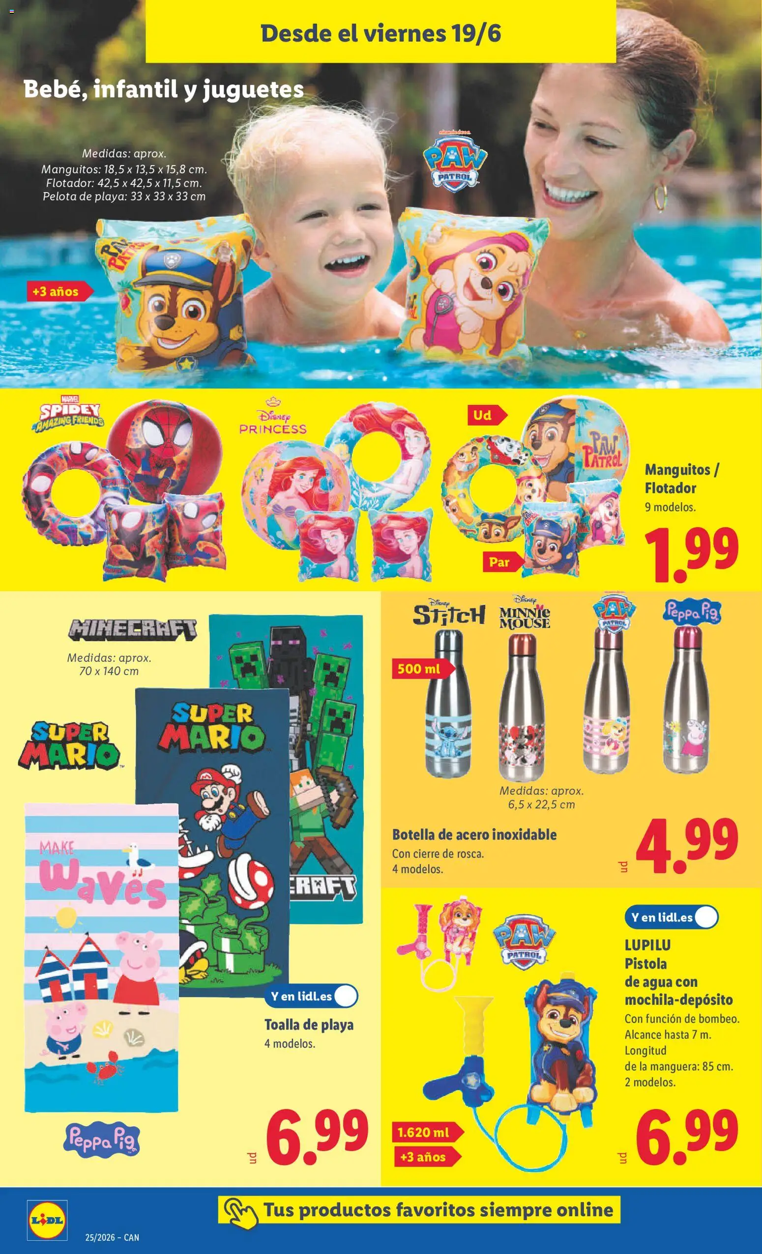 Lidl folleto de bazar Canarias │ válido desde el 15.06.2026 | Página: 26 | Productos: Manguera, Mouse, Juguetes, Pellets résineux
