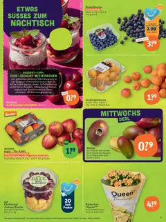 Tegut Prospekt ab 06.07.2026 gültig | Seite: 5 | Produkte: Joghurt, Kirschen, Heidelbeeren, Mango