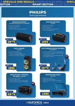 Anteprima del volantino Euronics volantino Idee Regalo valido a partire dal 11.05.2026 | Pagina: 21 | Prodotti: Auricolari, Power bank, Audio, Microfono