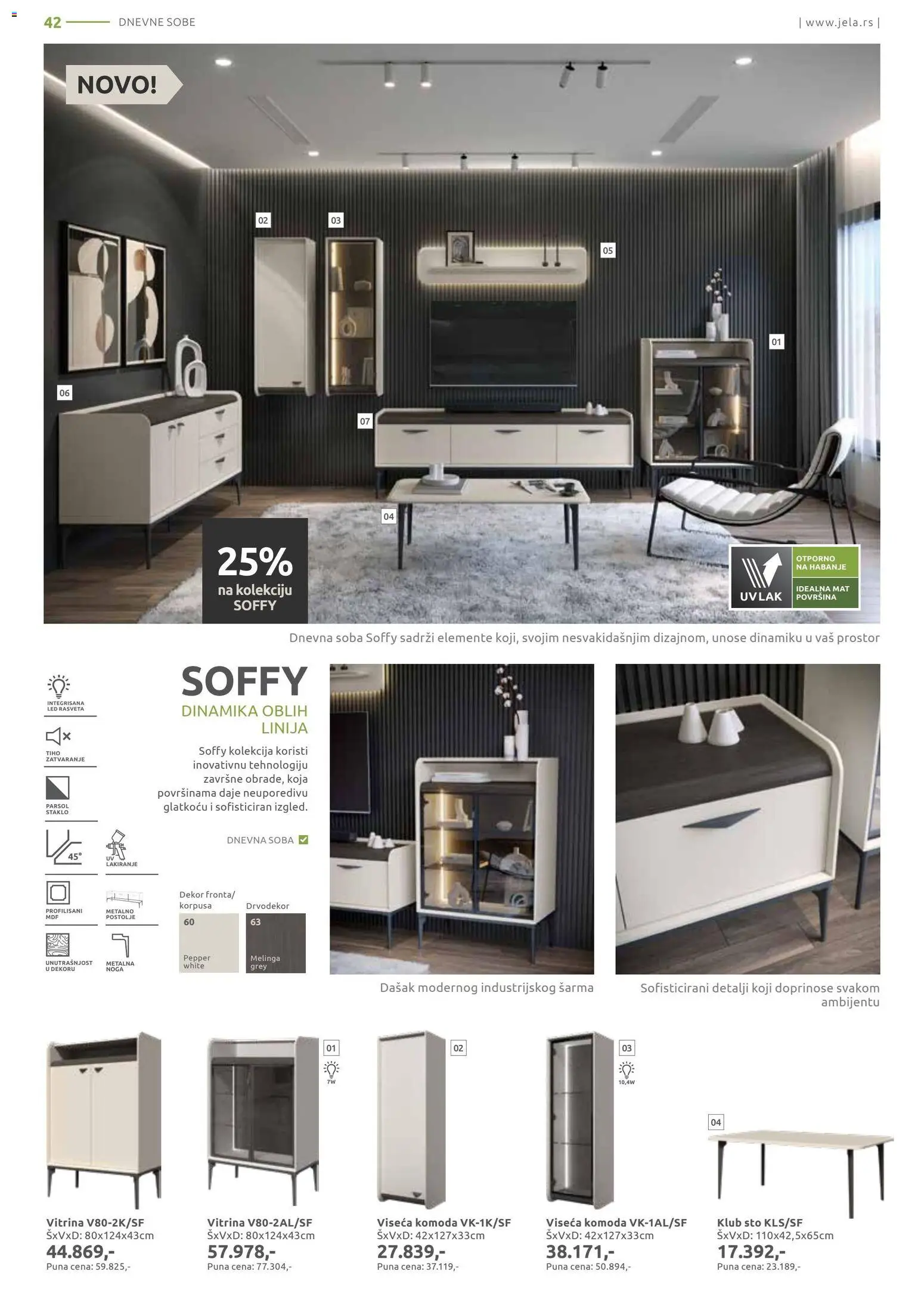 Jela katalog - važi od 06.04.2026 | Strana: 42 | Proizvode: Komoda, Sto