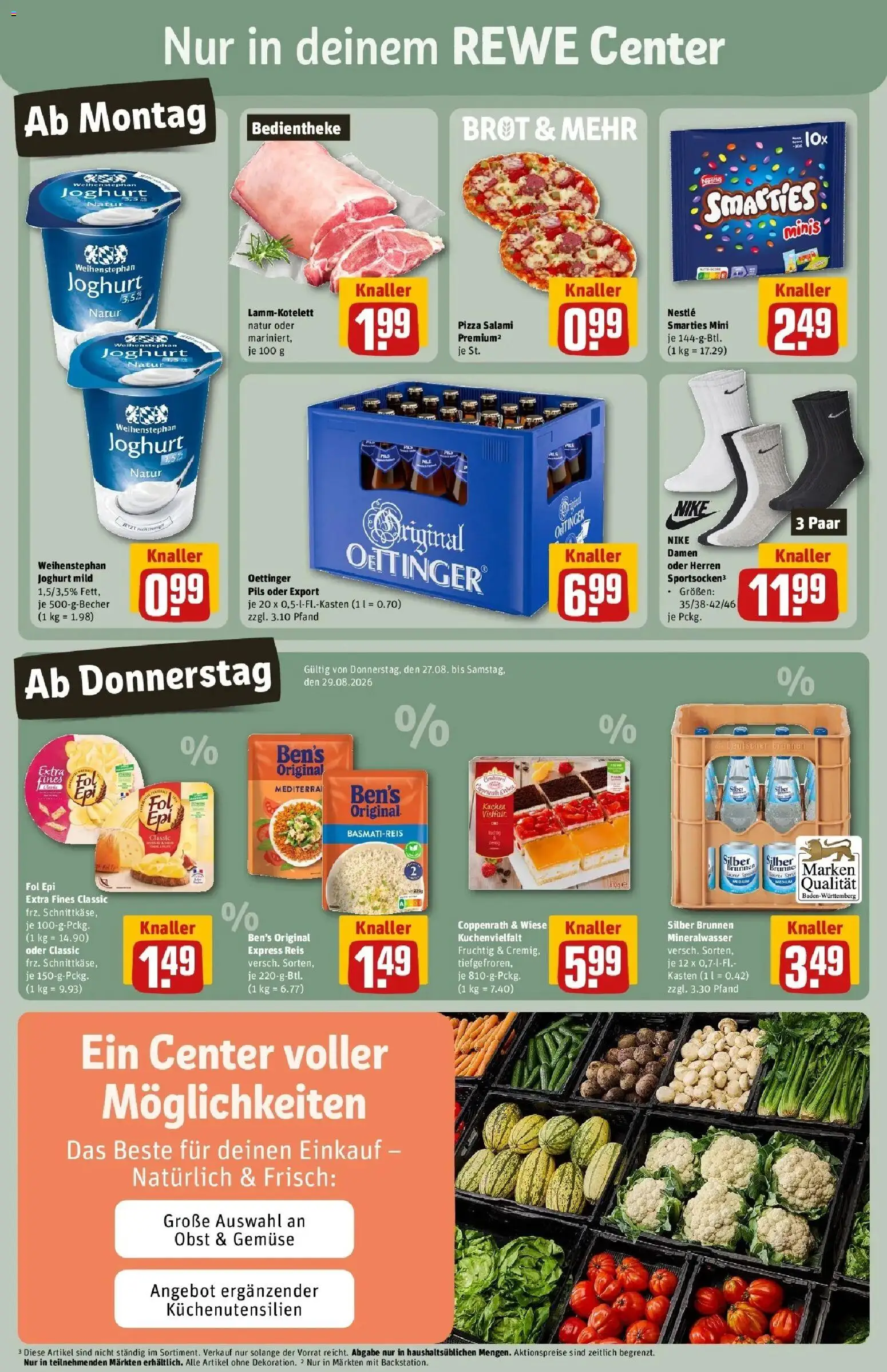 REWE Prospekt ab 24.08.2026 zum Blättern » Angebote | Seite: 3